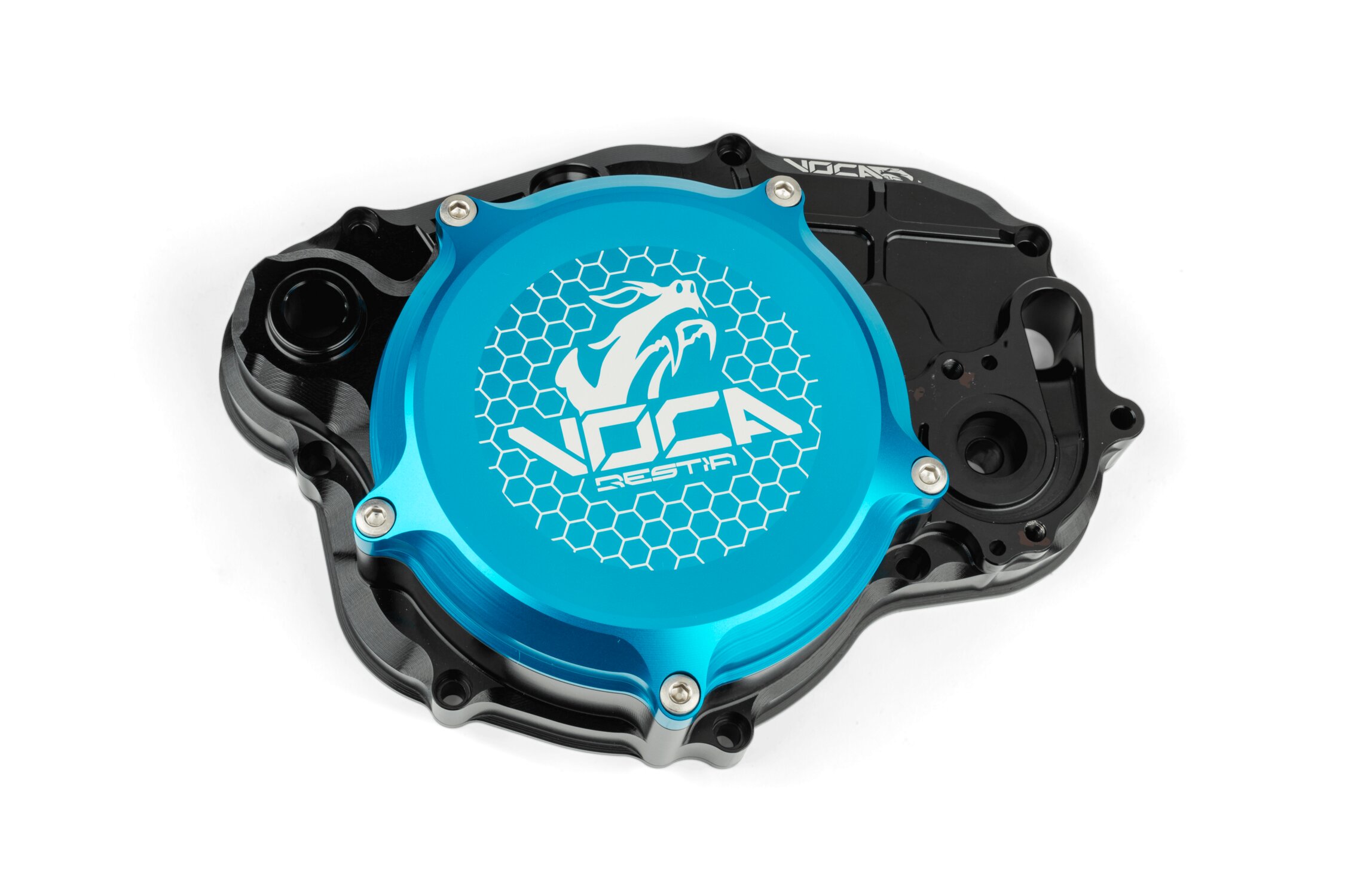 Image of Kupplungsdeckel Voca Schwarz / Türkis AM6