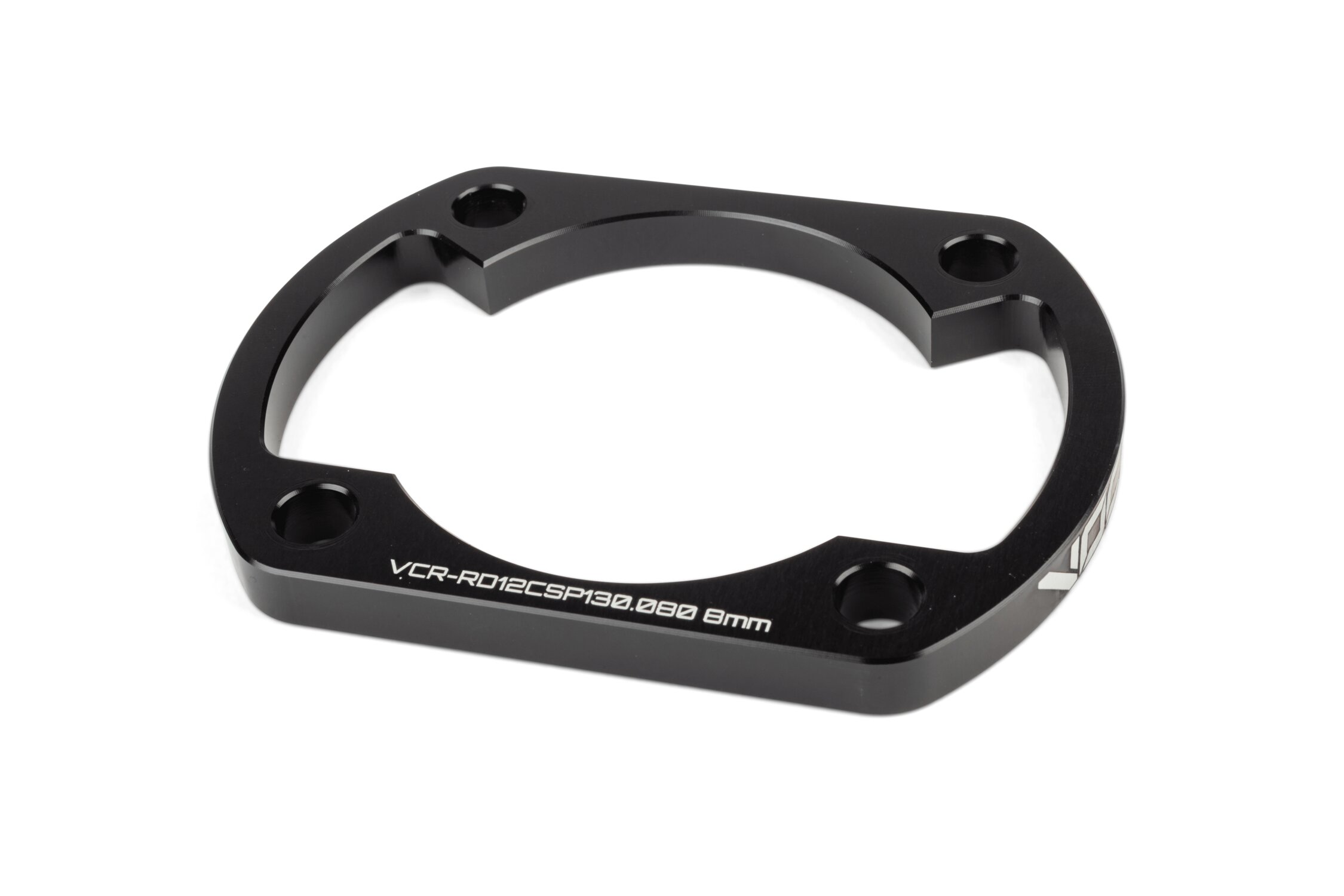 Image of Zylinderfußspacer 8mm Voca Yamaha DT 50 LC Portugal Schwarz
