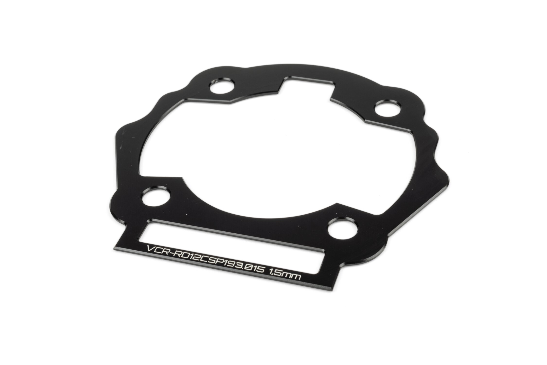Image of Zylinderfußspacer 1,5mm Voca Derbi Euro 3/4 Schwarz