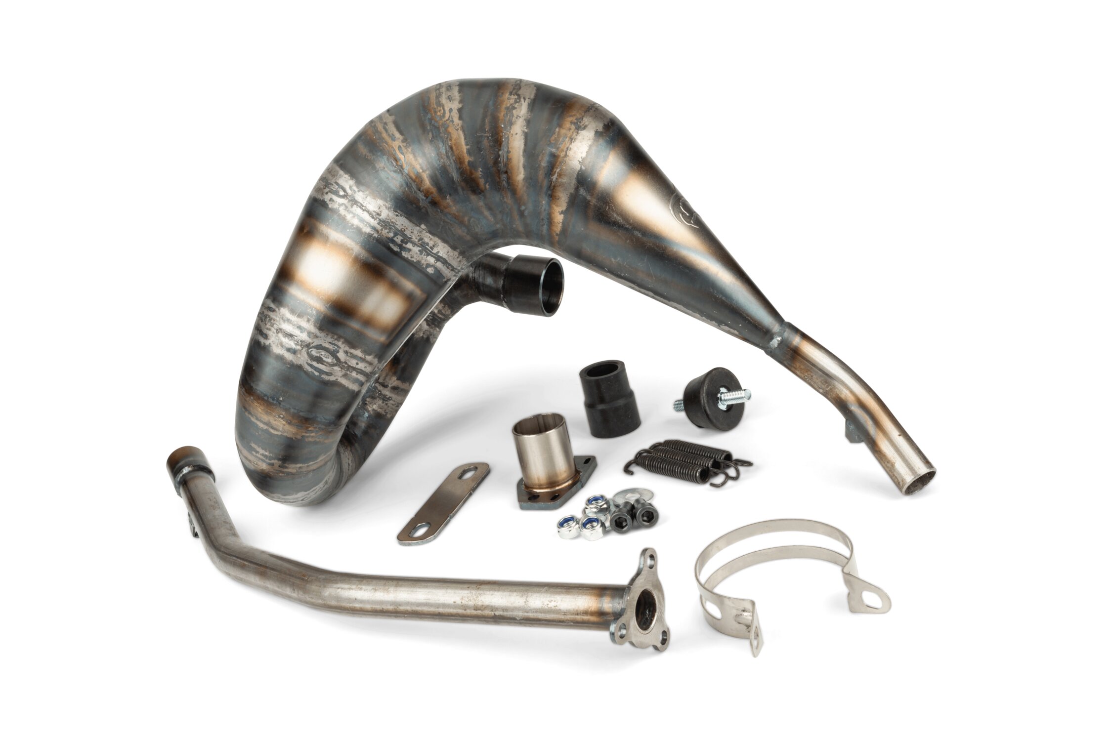 Image of Auspuff Voca Cross Carbon 80/90cc Derbi Senda