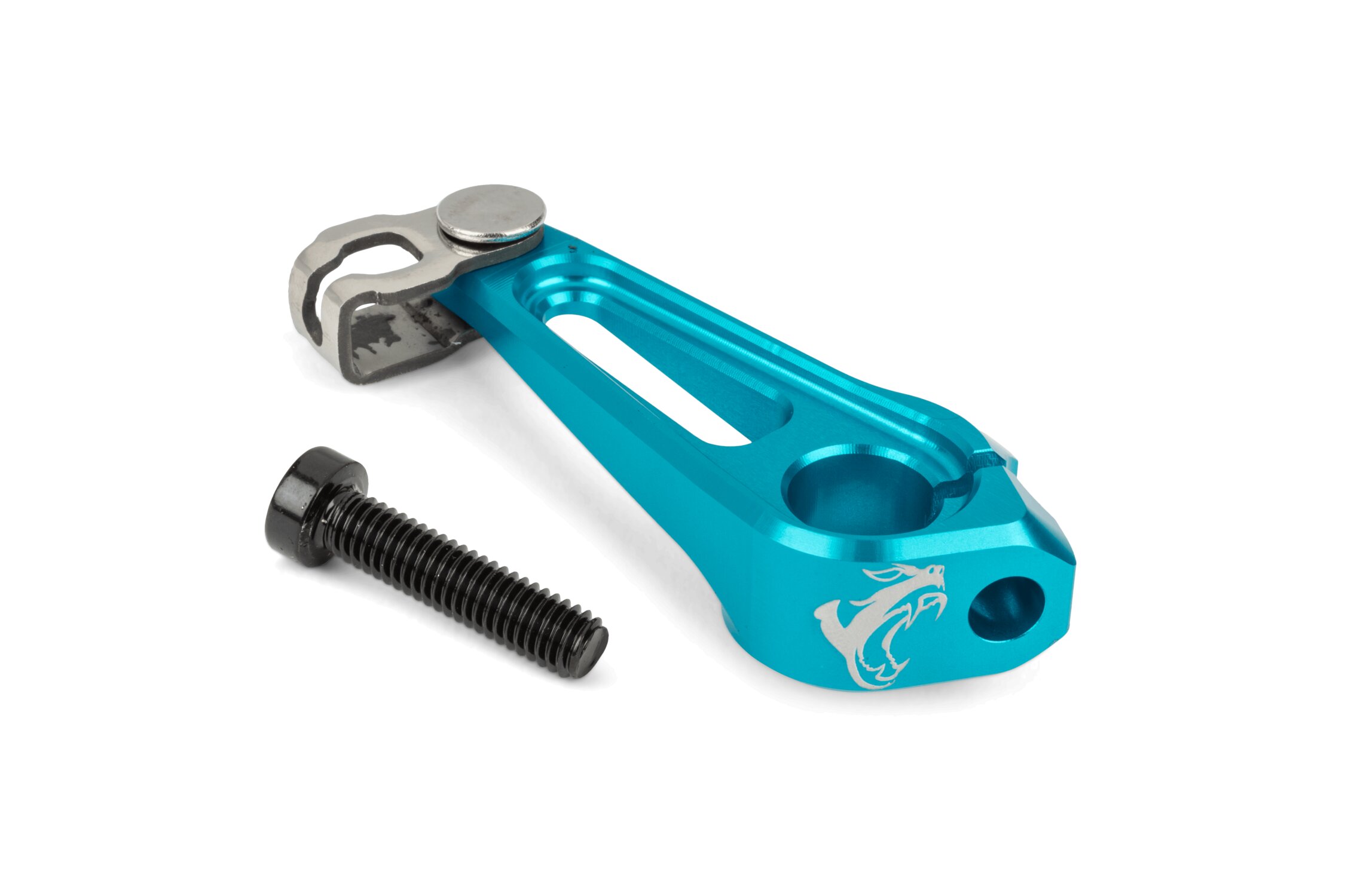 Image of Ausrückhebel Kupplung Voca CNC Derbi türkis