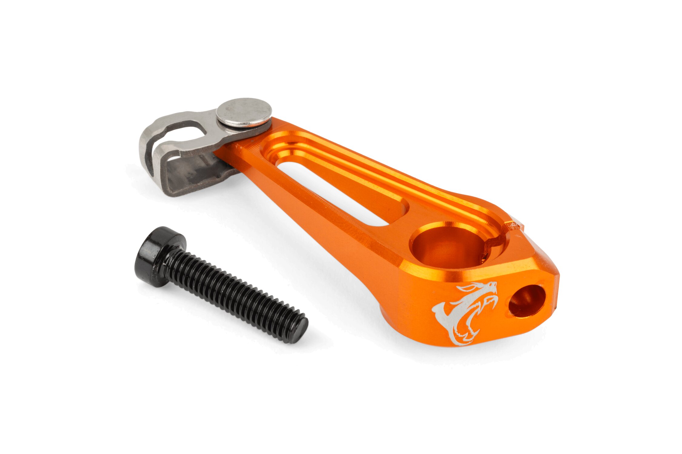 Image of Ausrückhebel Kupplung Voca CNC Derbi Orange