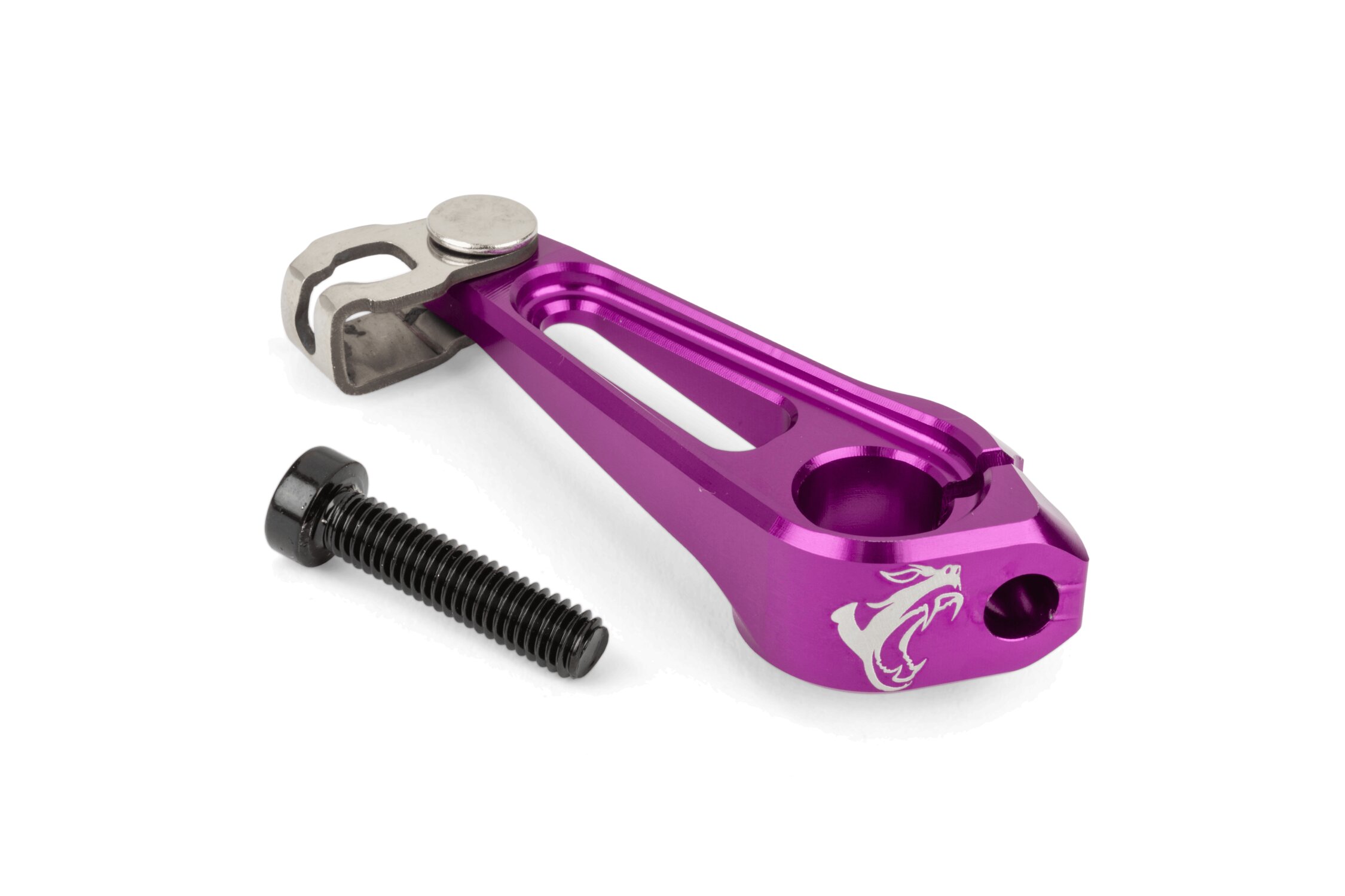 Image of Ausrückhebel Kupplung Voca CNC Derbi Lila