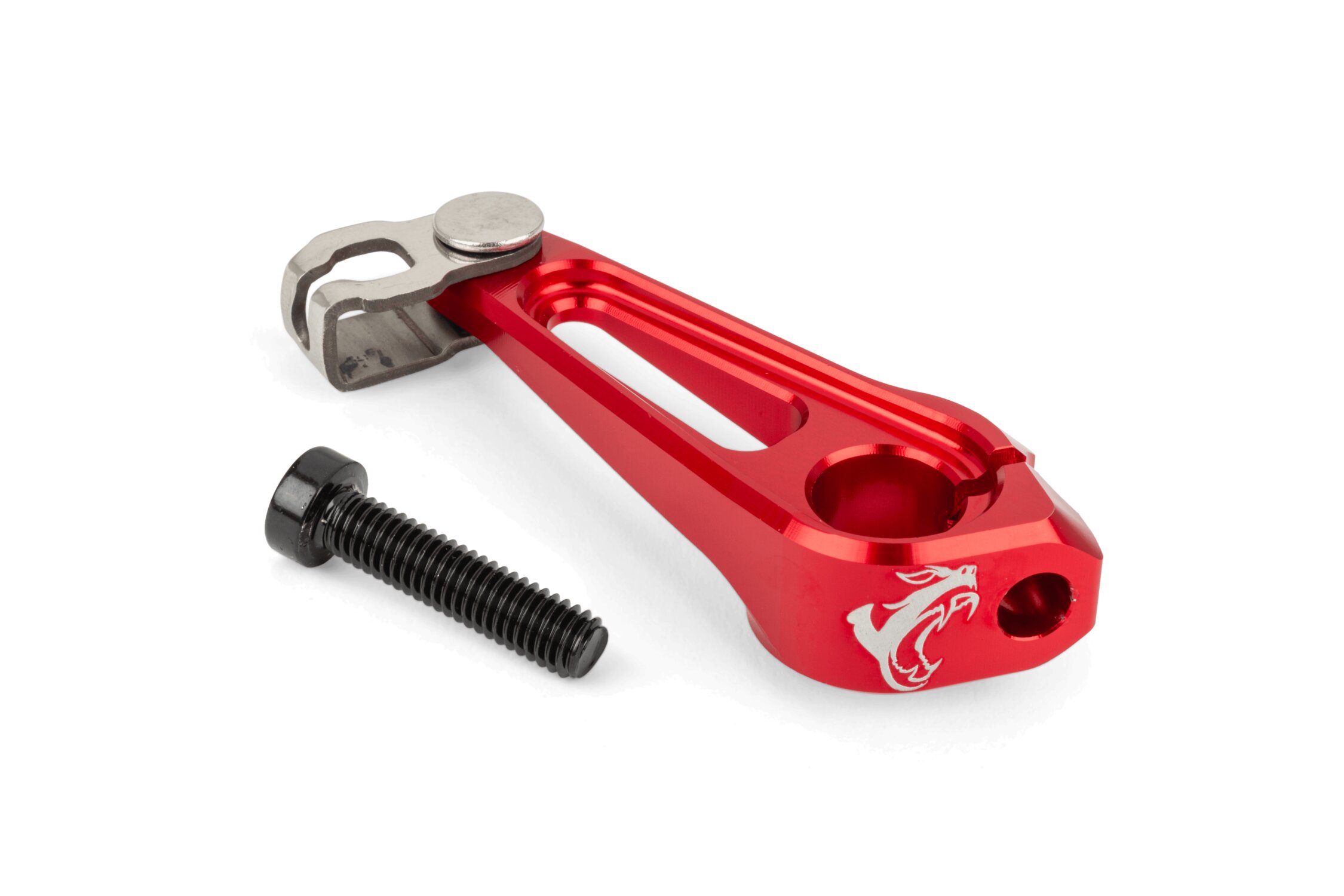 Image of Ausrückhebel Kupplungs Voca CNC Derbi Rot