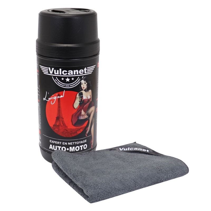 Image of Reinigungstücher + Mikrofasertuch Auto / Motorrad Vulcanet