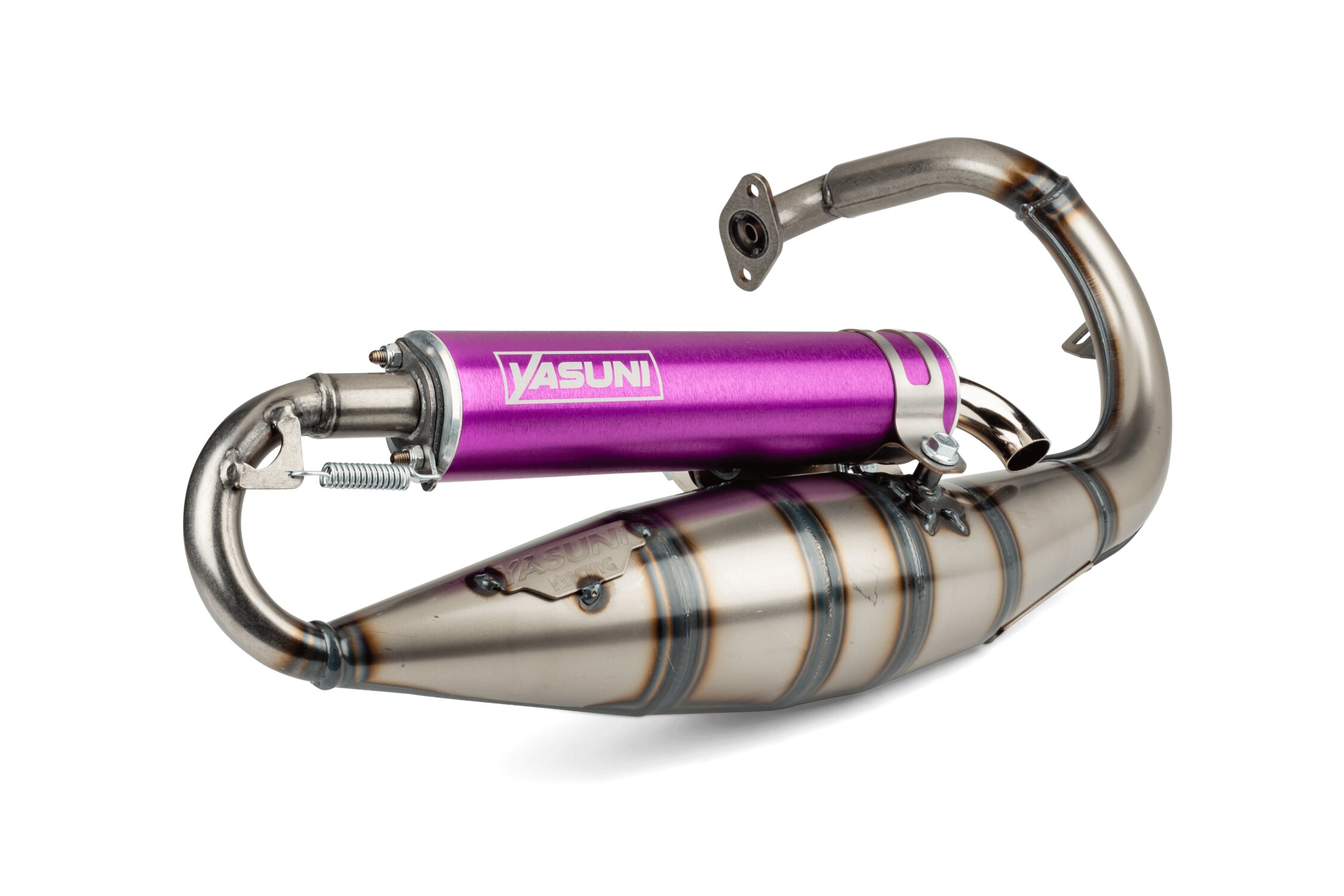 Image of Auspuff Yasuni R Peugeot stehend Lila