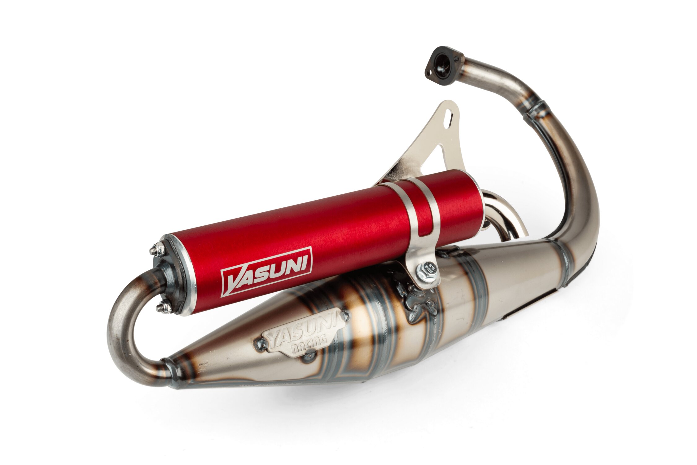 Image of Auspuff Yasuni Z "Red Fortuna" Minarelli stehend