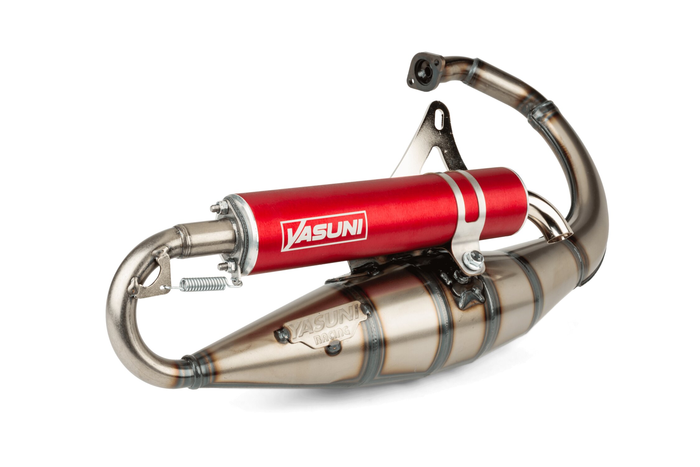 Image of Auspuff Yasuni R Red fortuna Minarelli stehend