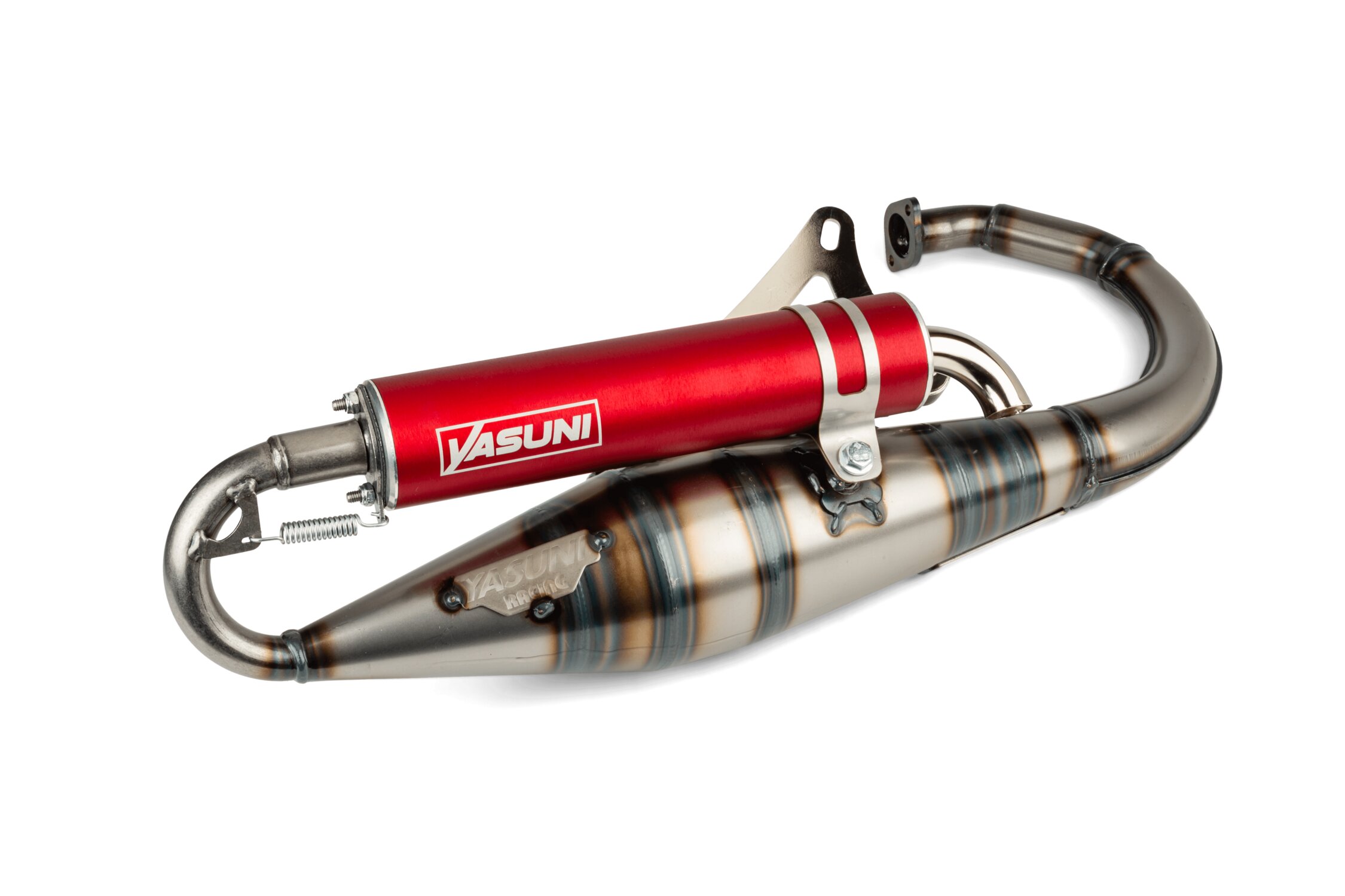 Image of Auspuff Yasuni R-Pro Minarelli stehend Rot