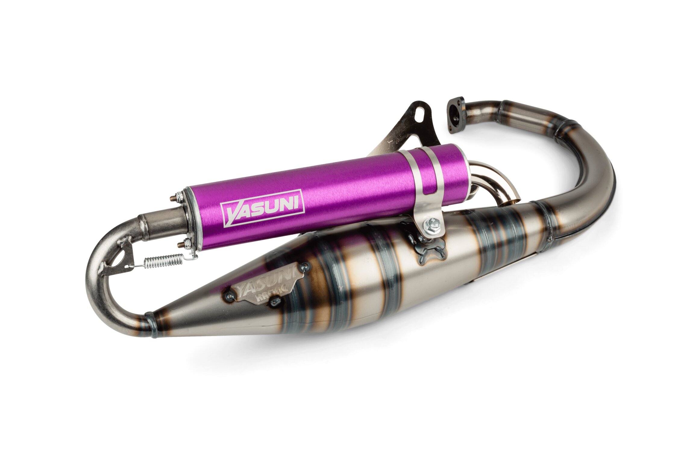 Image of Auspuff Yasuni R-Pro Minarelli stehend Lila