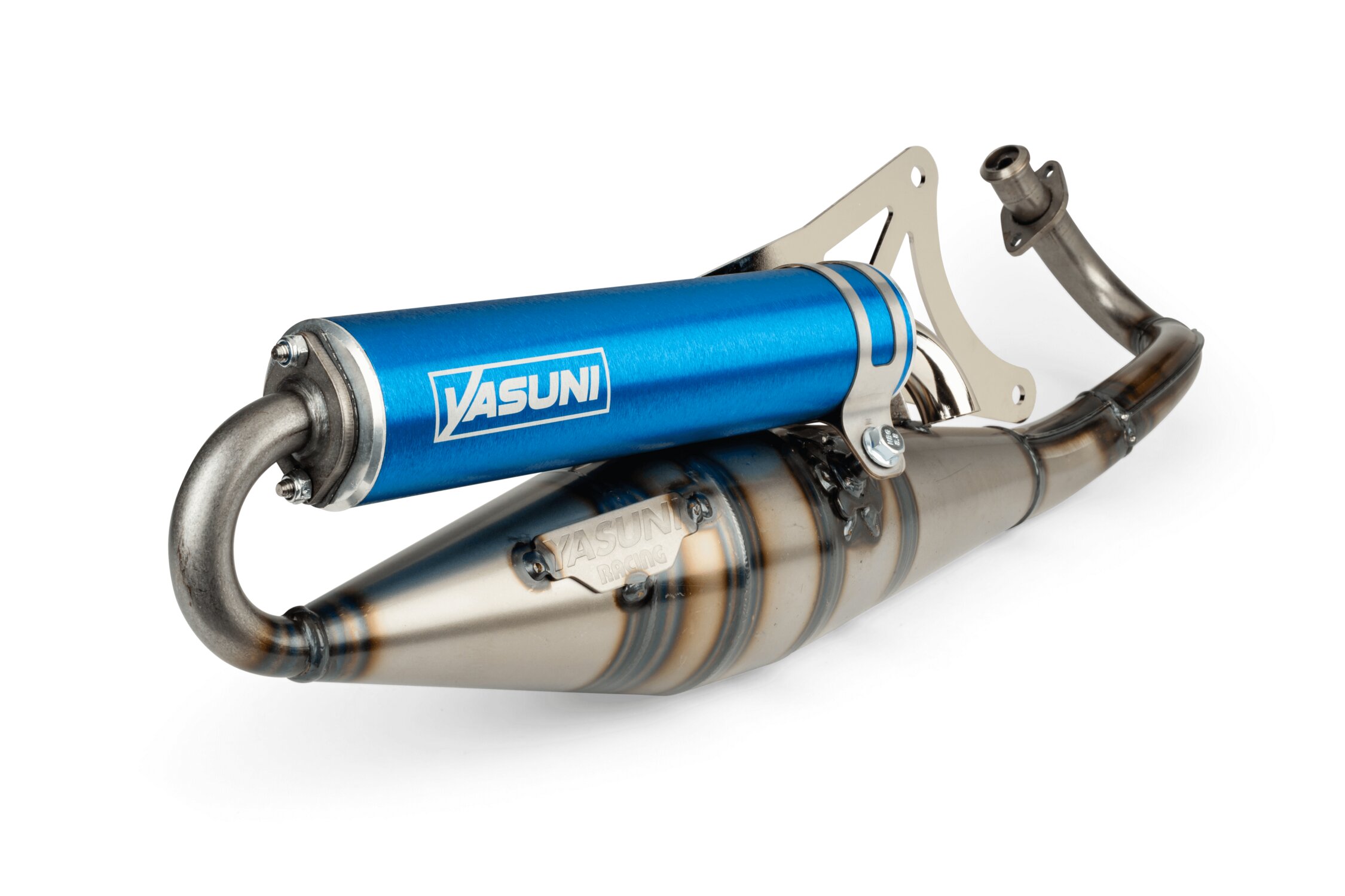 Image of Auspuff Yasuni Z Piaggio Blau