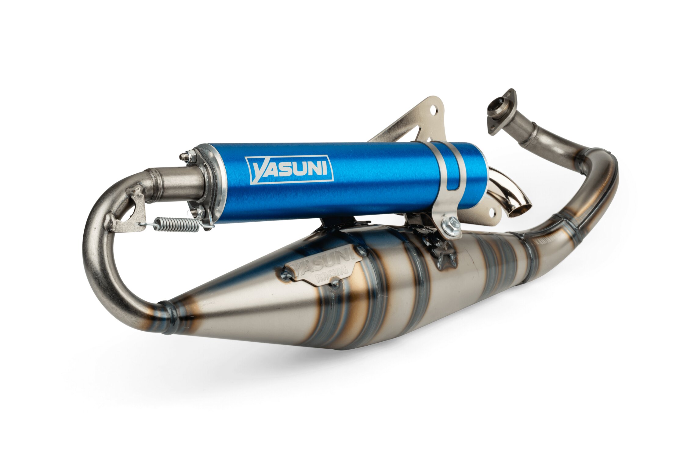 Image of Auspuff Yasuni R-Pro Piaggio Blau