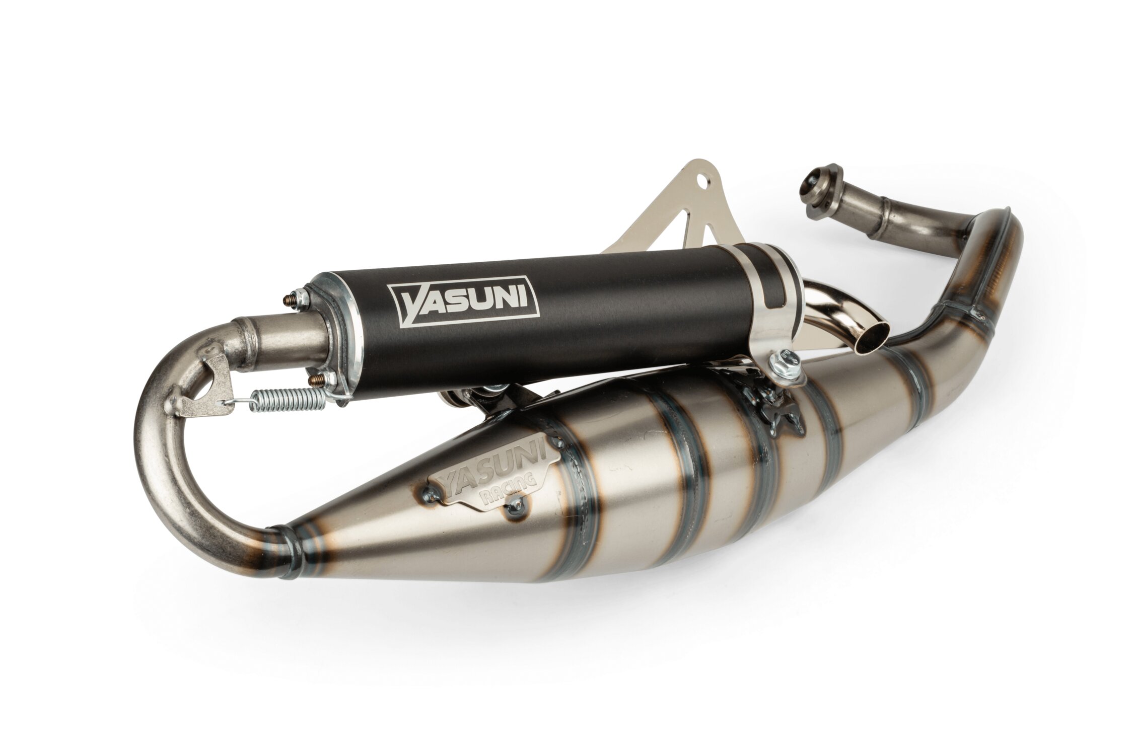 Image of Auspuff Yasuni R Piaggio schwarz ESD mit ABE