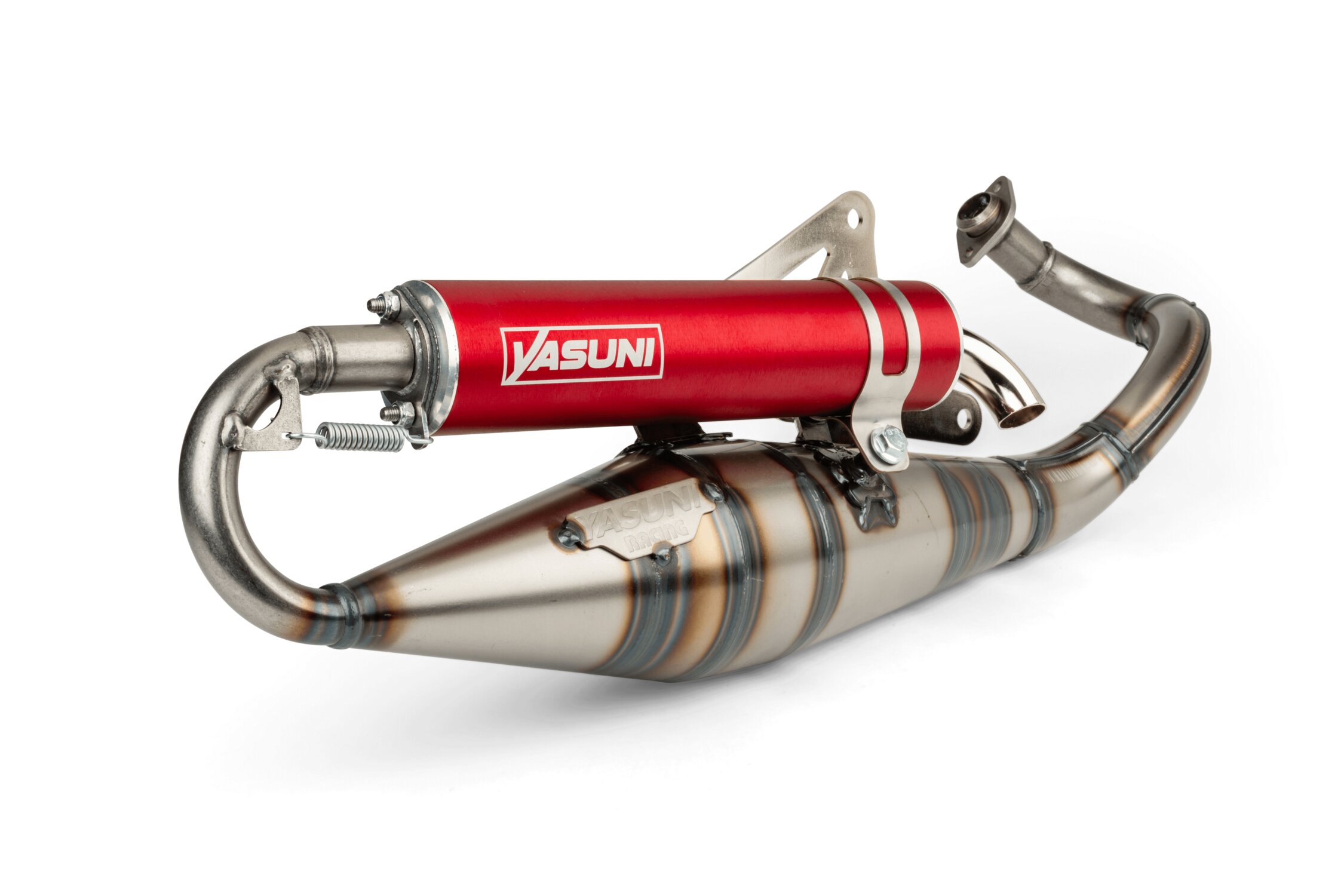 Image of Auspuff Yasuni R-Pro Piaggio Rot