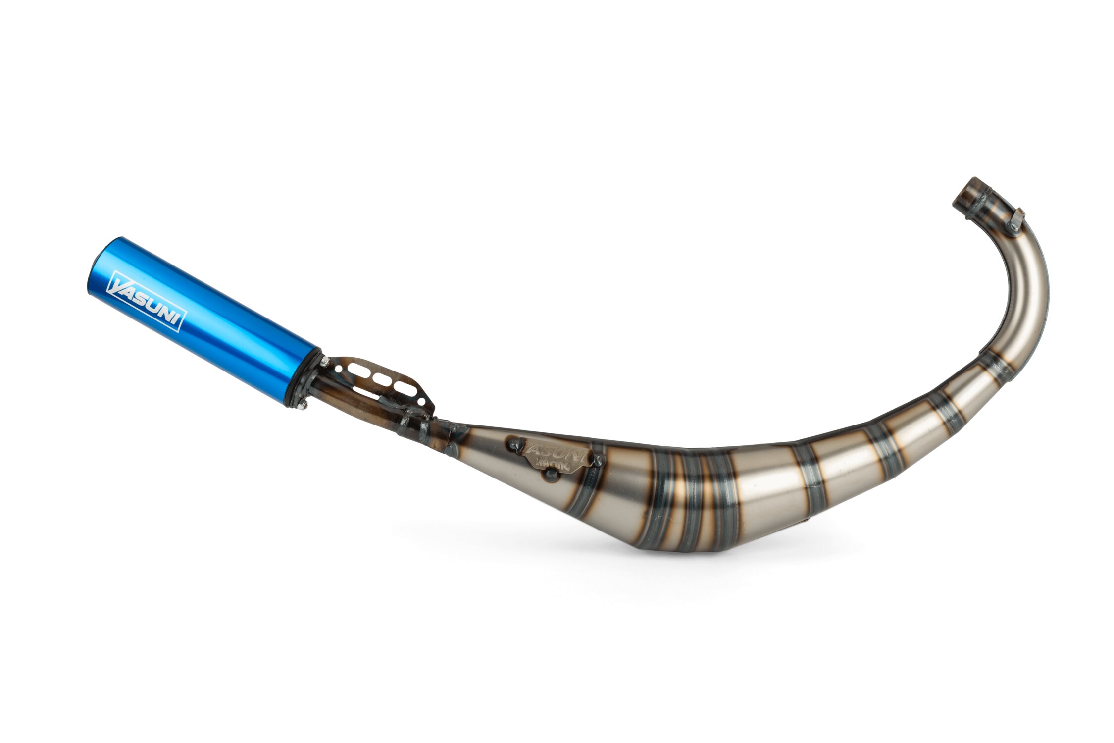 Image of Auspuff Yasuni R2 AM6 / Derbi Blau