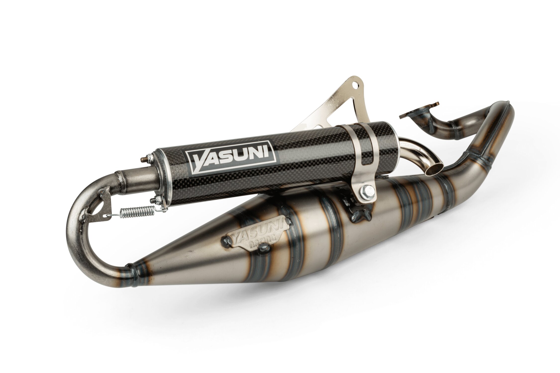 Image of Auspuff Yasuni R-Pro Minarelli liegend Carbon