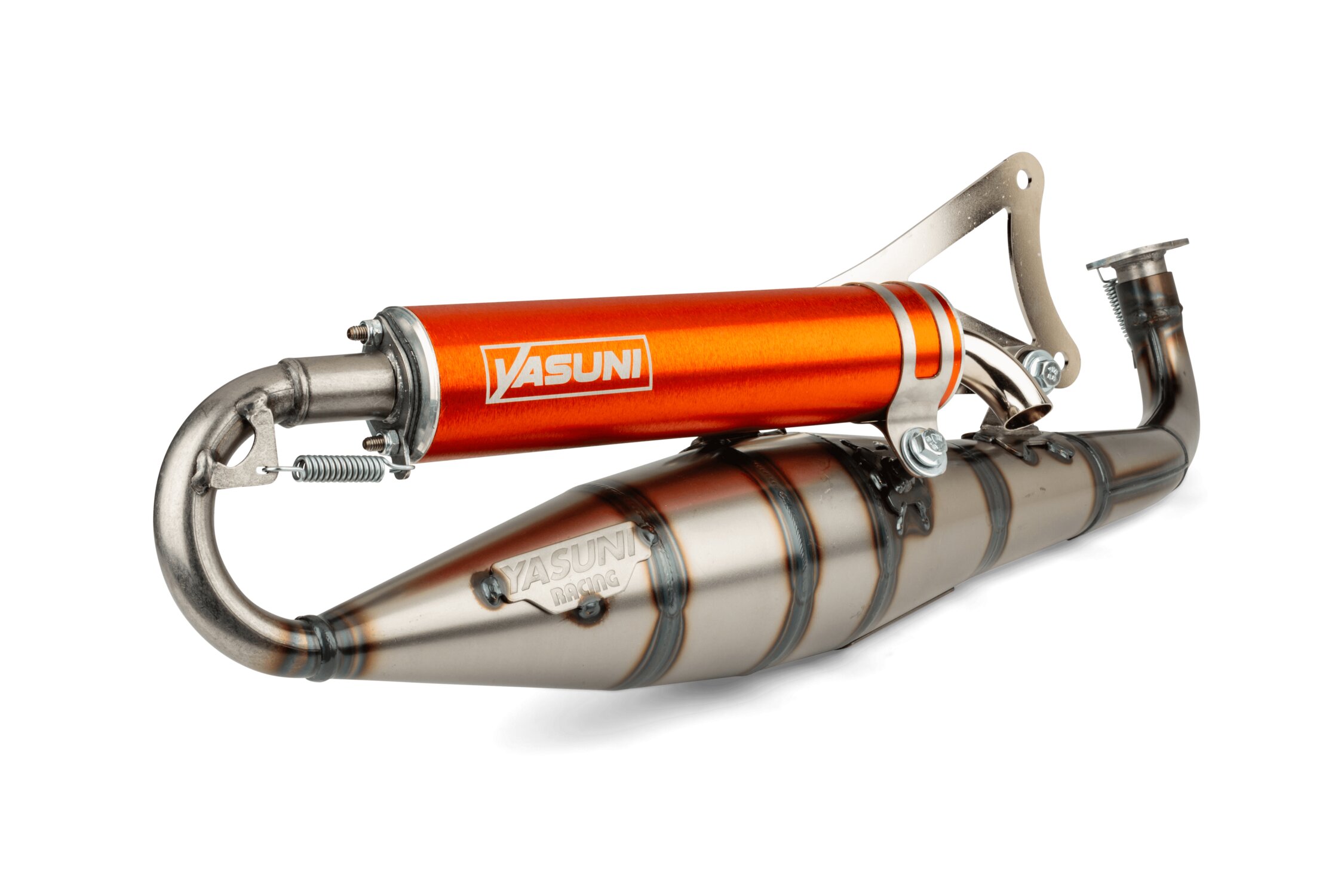 Image of Auspuff Yasuni C16 Minarelli liegend Orange