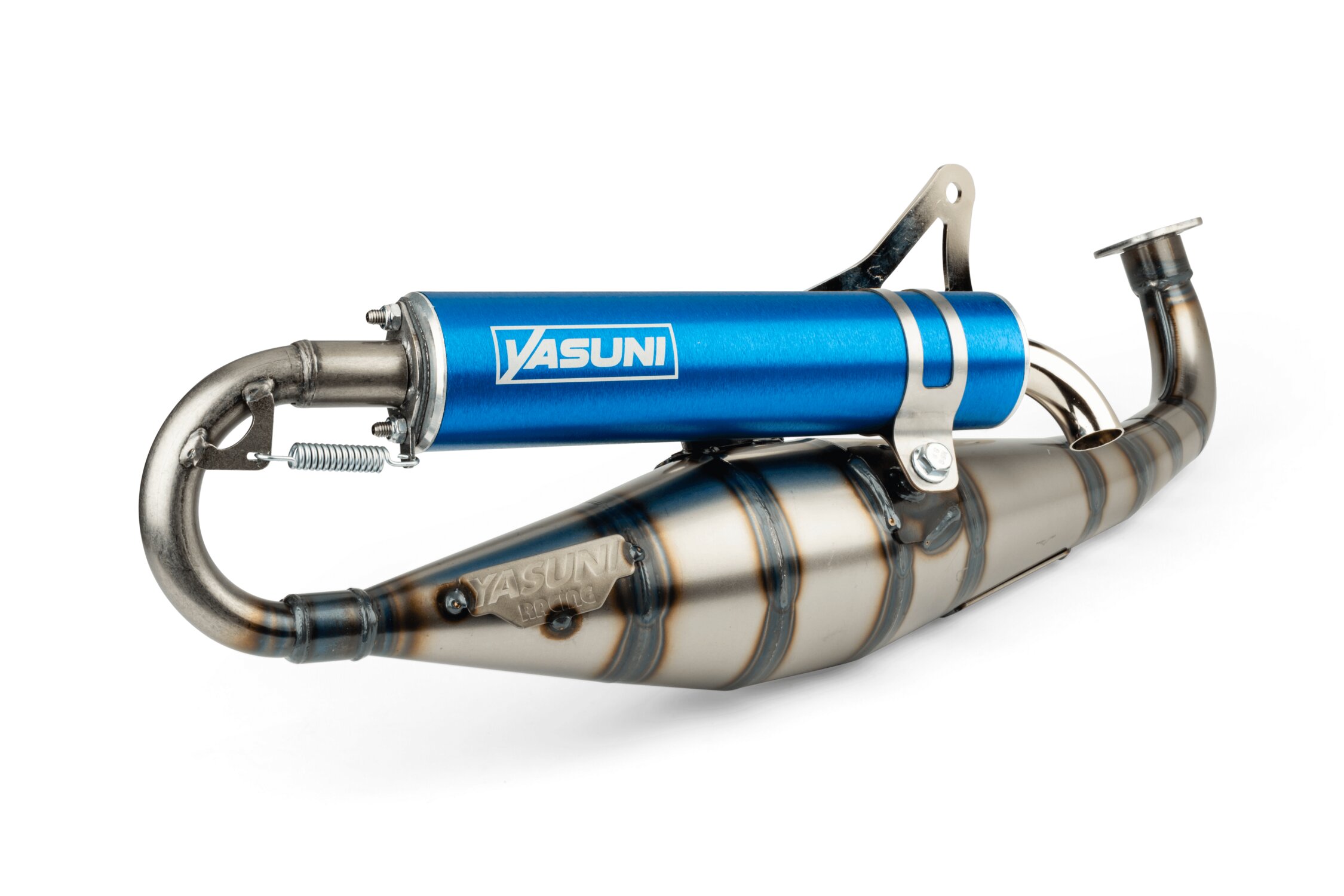 Image of Auspuff Yasuni C21 Minarelli liegend Blau