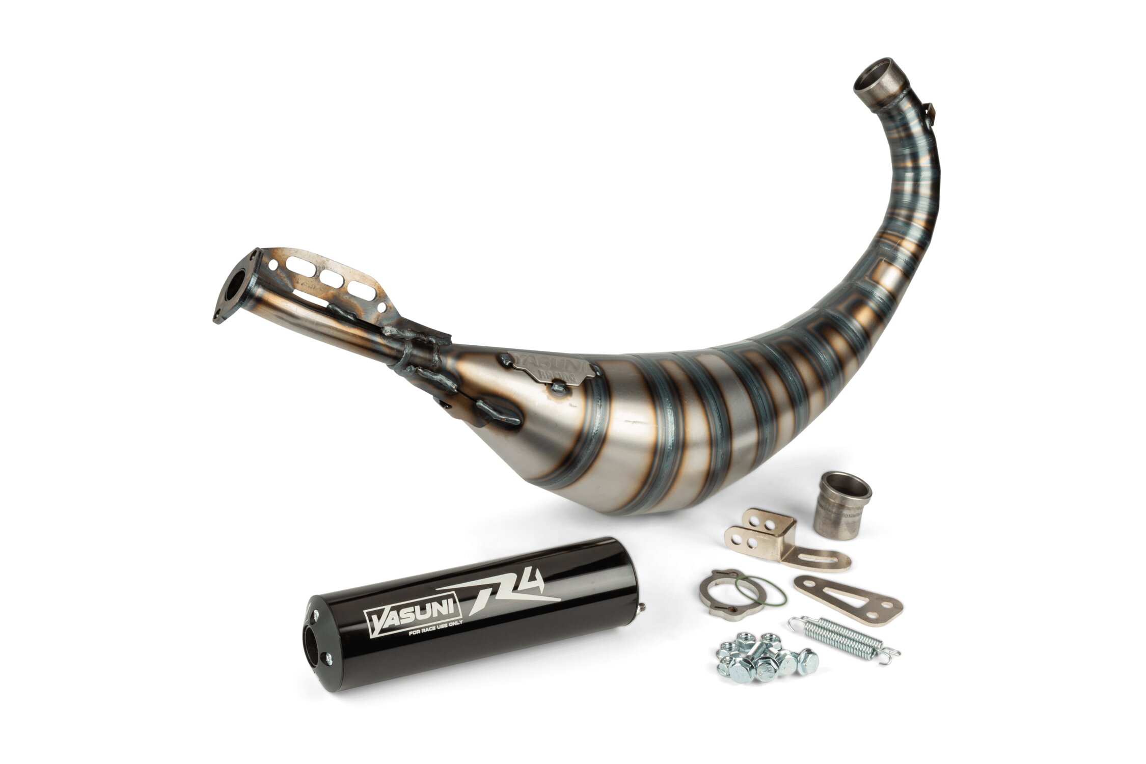 Image of Auspuff Yasuni R4 Derbi Schwarz