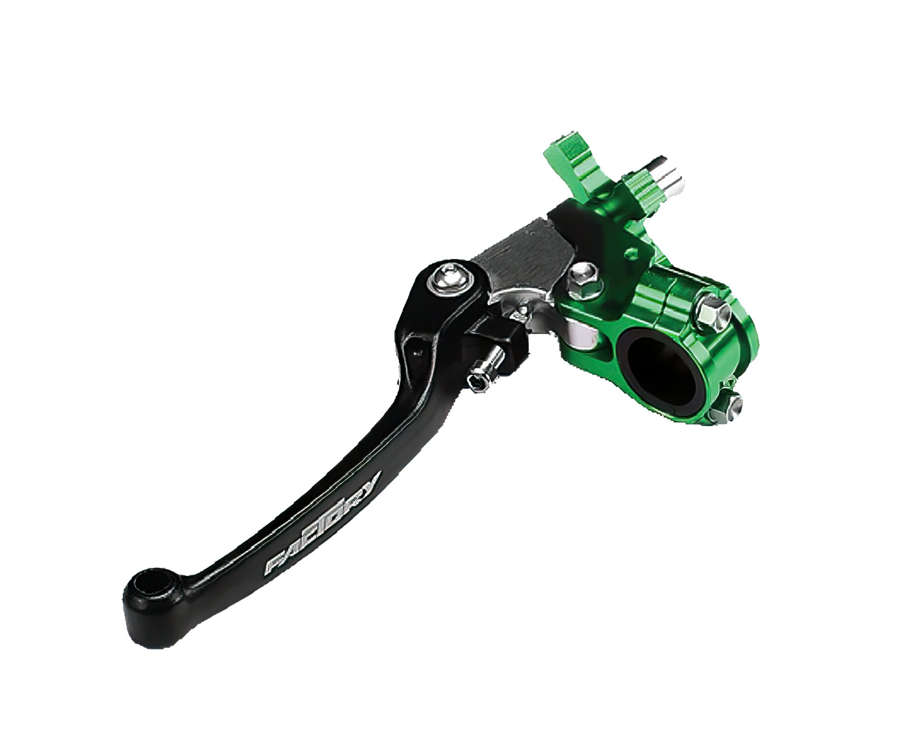 Image of Kupplungshebel mit Halte CNC YCF Factory Pitbike grün