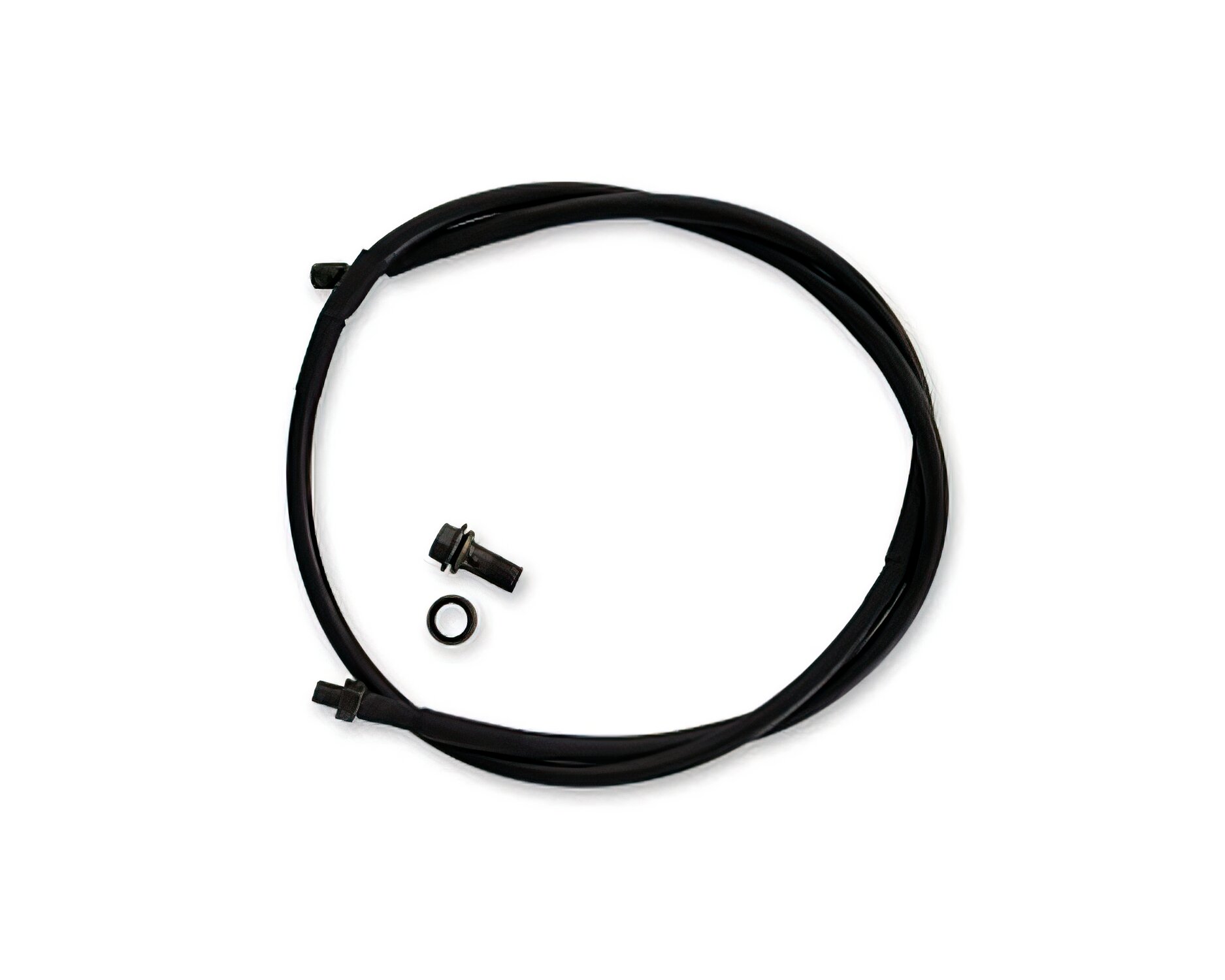 Image of Bremsleitung hinten am Lenker 1380mm Banjo 10mm Pitbike