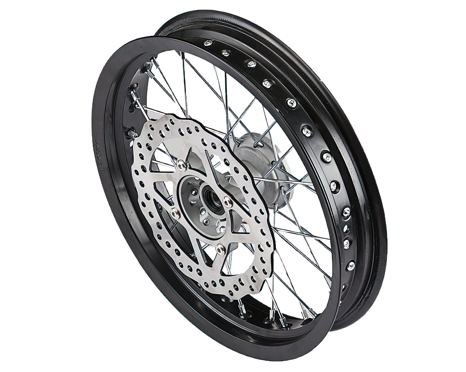 Image of Vorderrad Alu 2.15x14" m. Bremsscheibe Pit Bike YCF Bigy SM