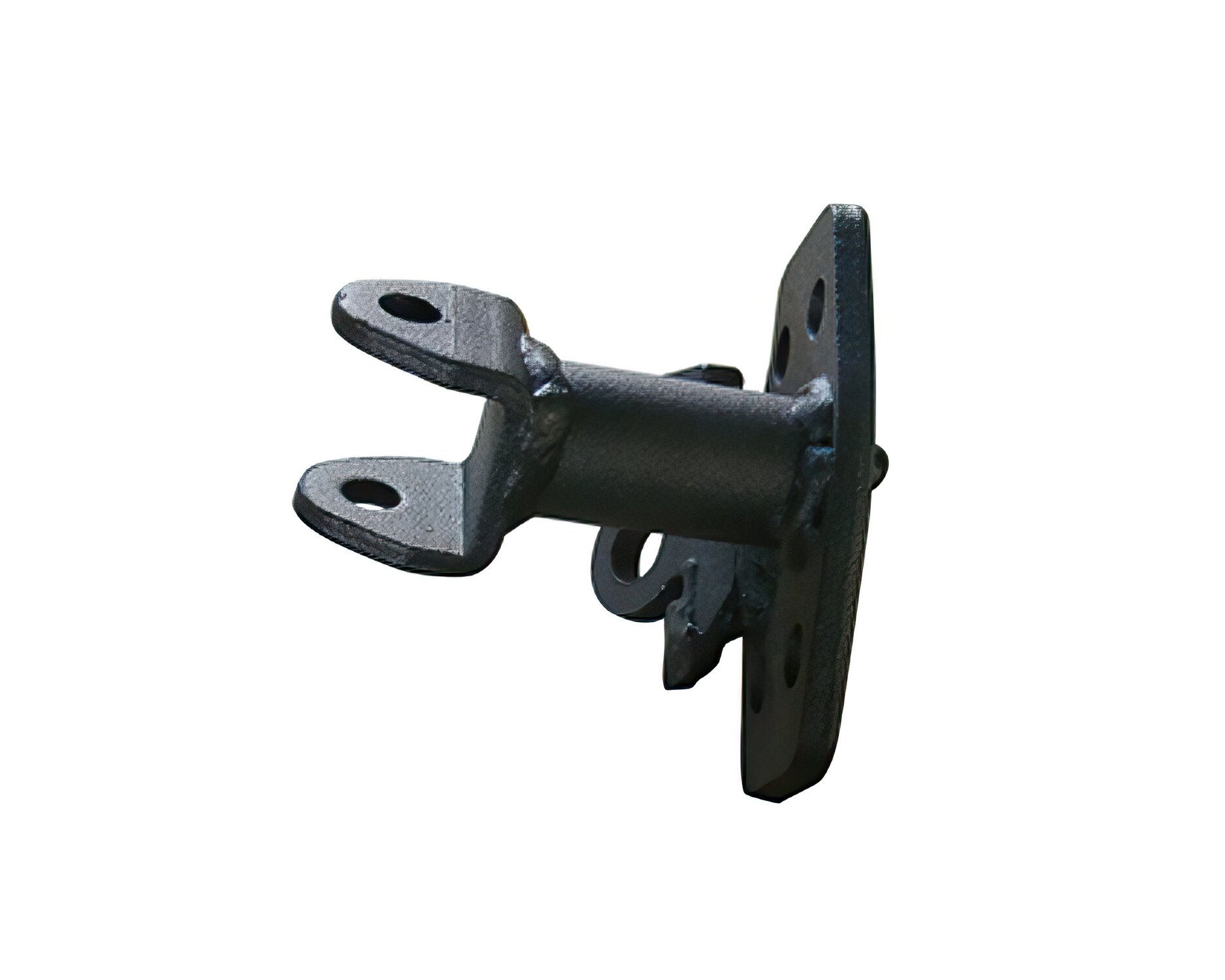 Image of Halterung Fußraste links schwarz Pitbike YCF Classic / Pilot / Factory