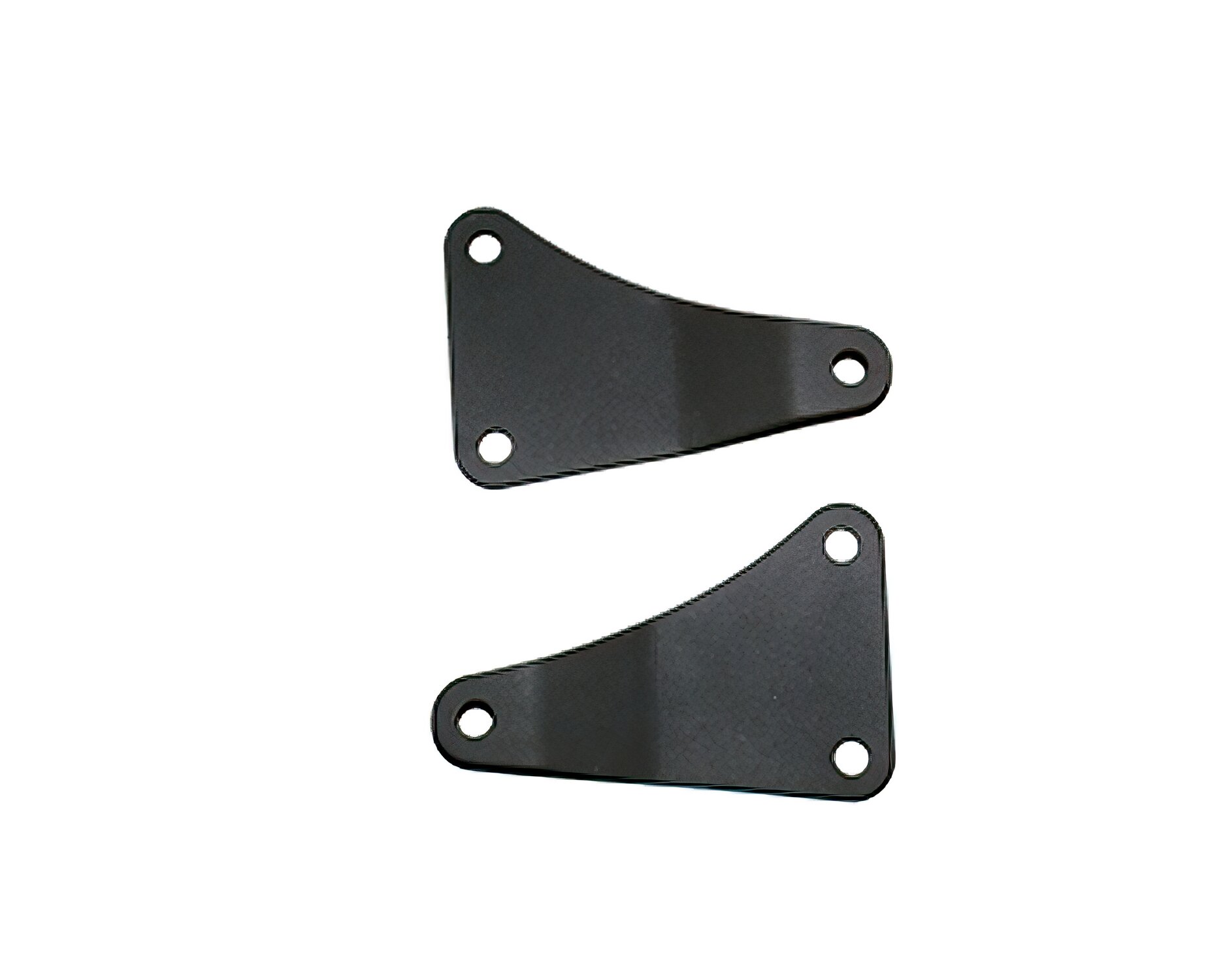 Image of Halteplatten Rahmen 95mm schwarz Pitbike YCF Pilot 88cc / 125cc