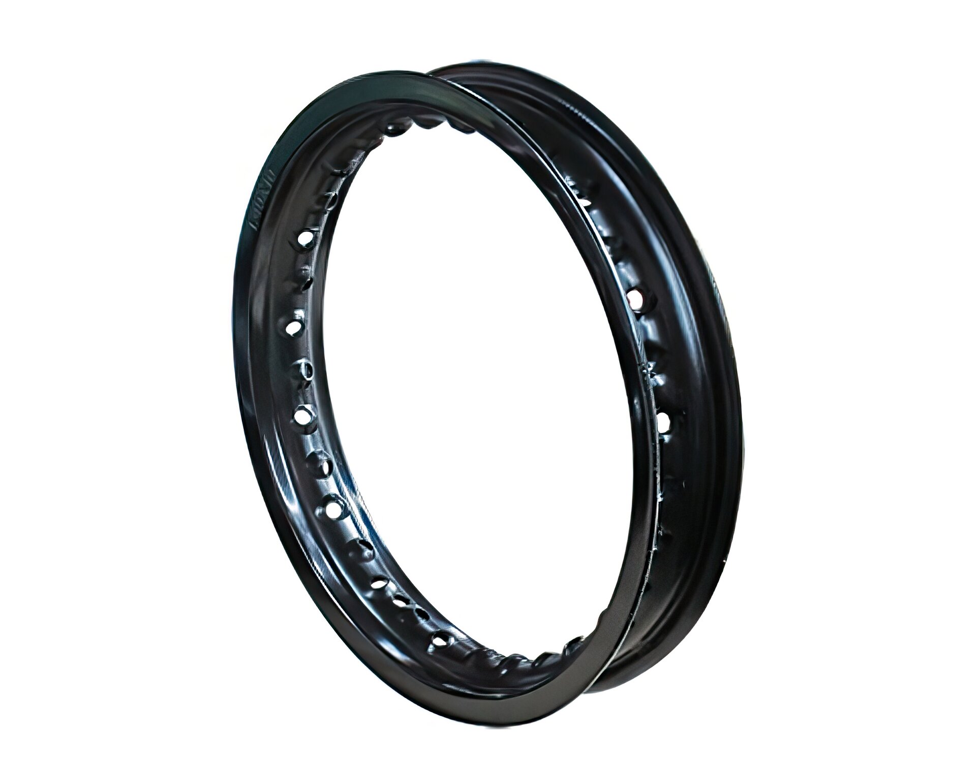 Image of Felge Stahl 10x1,40 schwarz Pit Bike / Dirt Bike