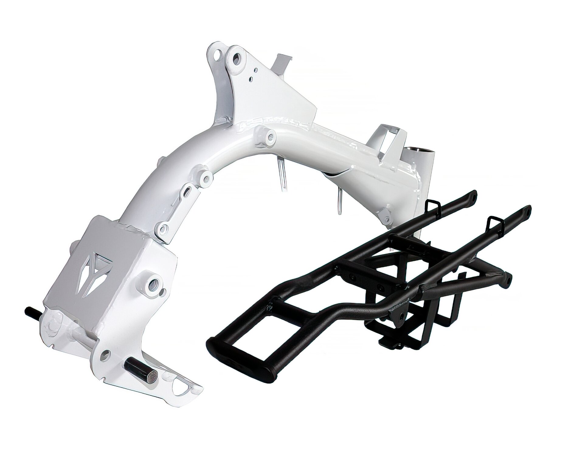 Image of Rahmen weiß Monoschwinge Pitbike YCF Start 88cc 2020