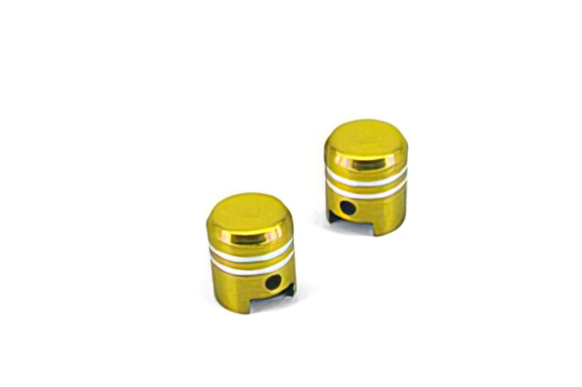 Image of Ventilkappen Set Kolben Gold