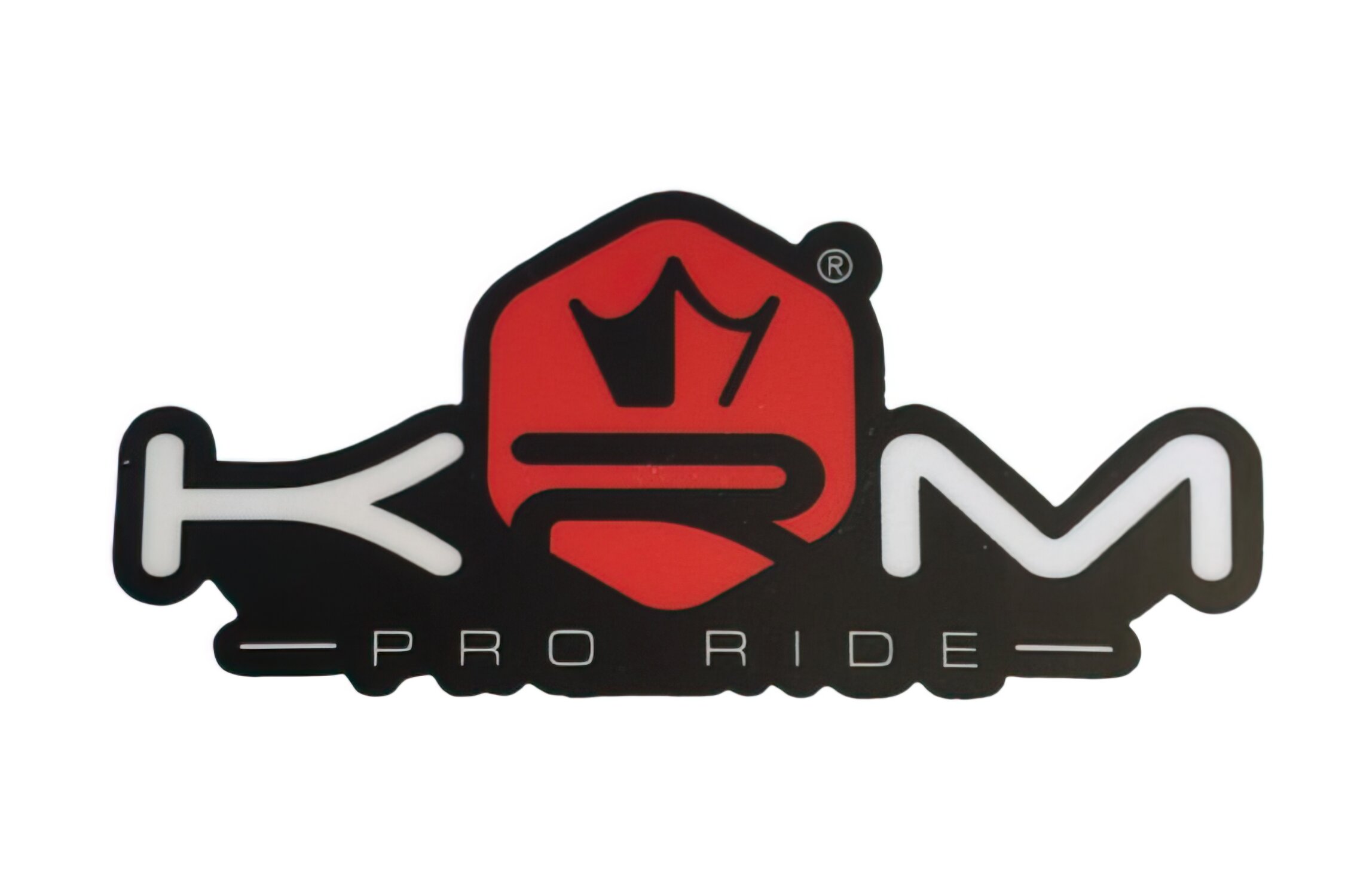 Image of Aufkleber KRM PRO Ride rot