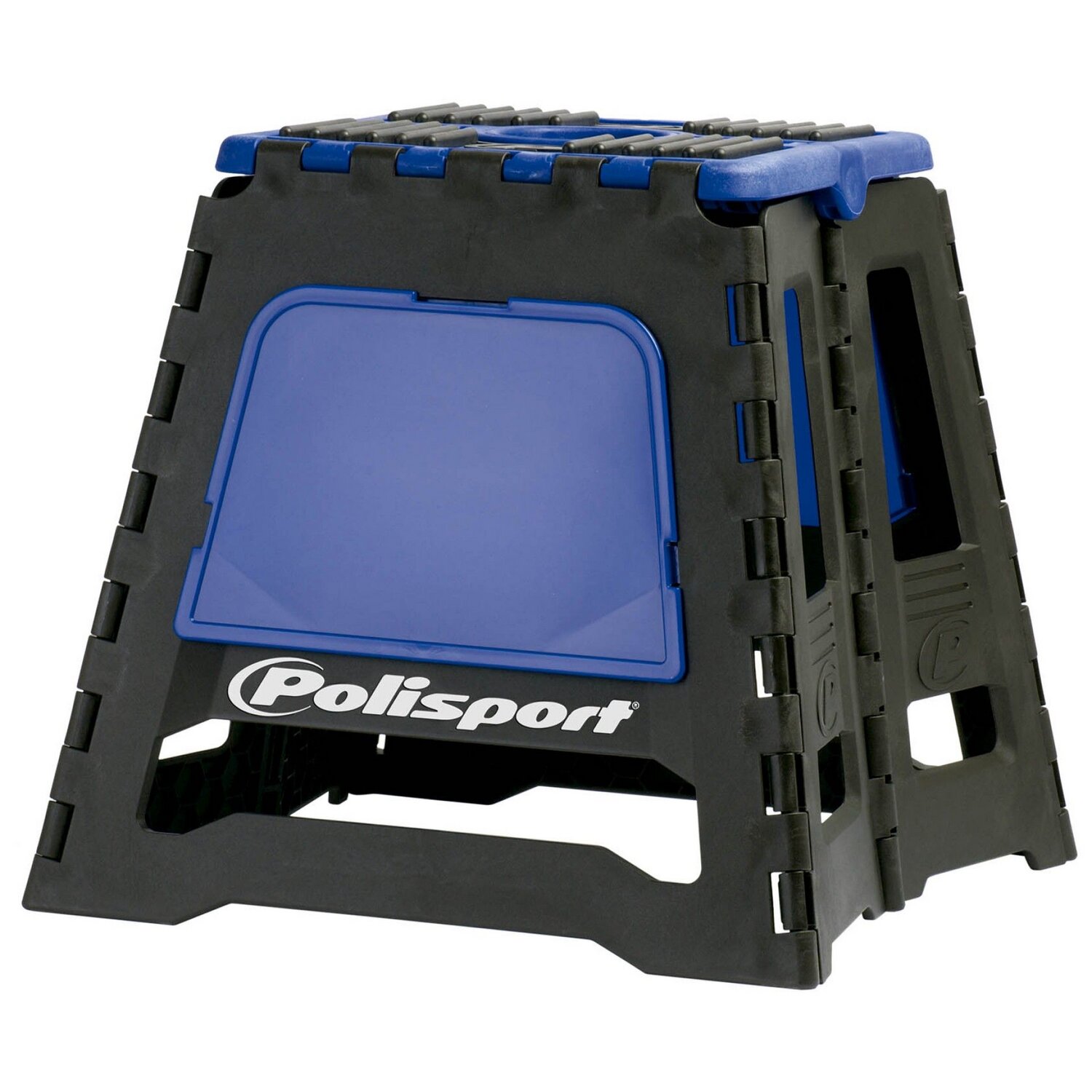 Image of Motorradständer klappbar Polisport blau