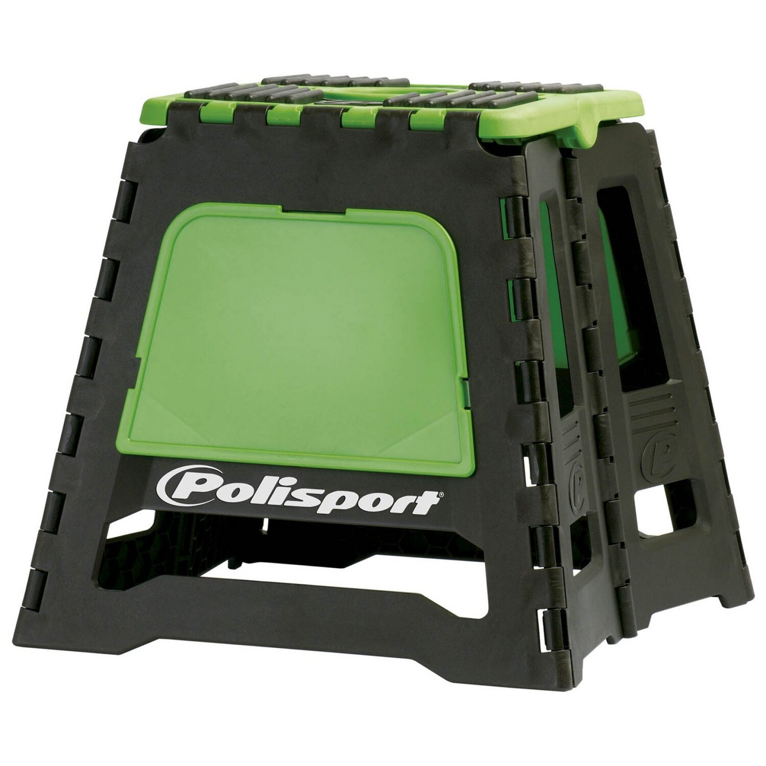 Image of Motorradständer klappbar Polisport grün
