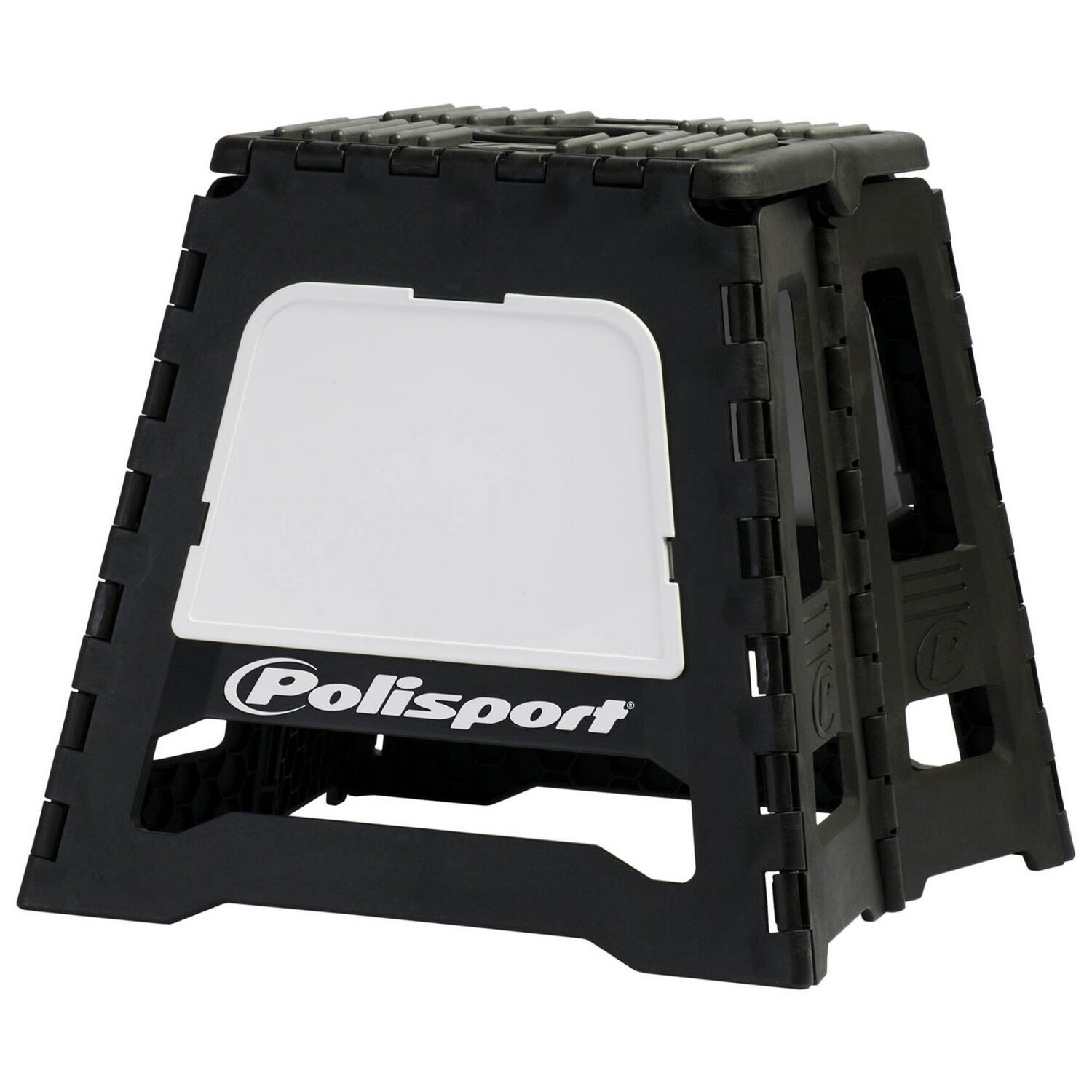 Image of Motorradständer klappbar Polisport weiß