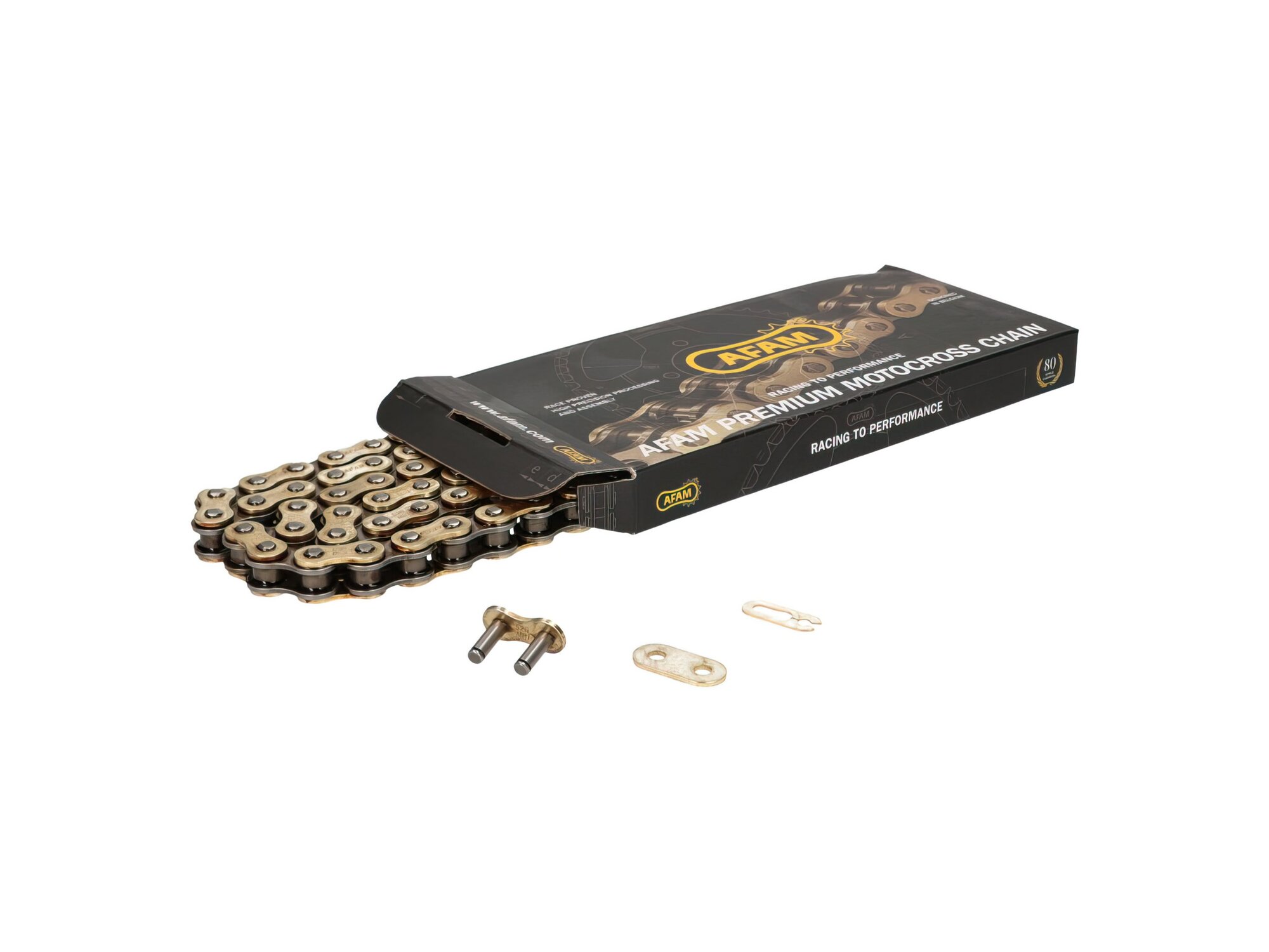 Image of Kette AFAM verstärkt gold 520 MR1 88 Glieder