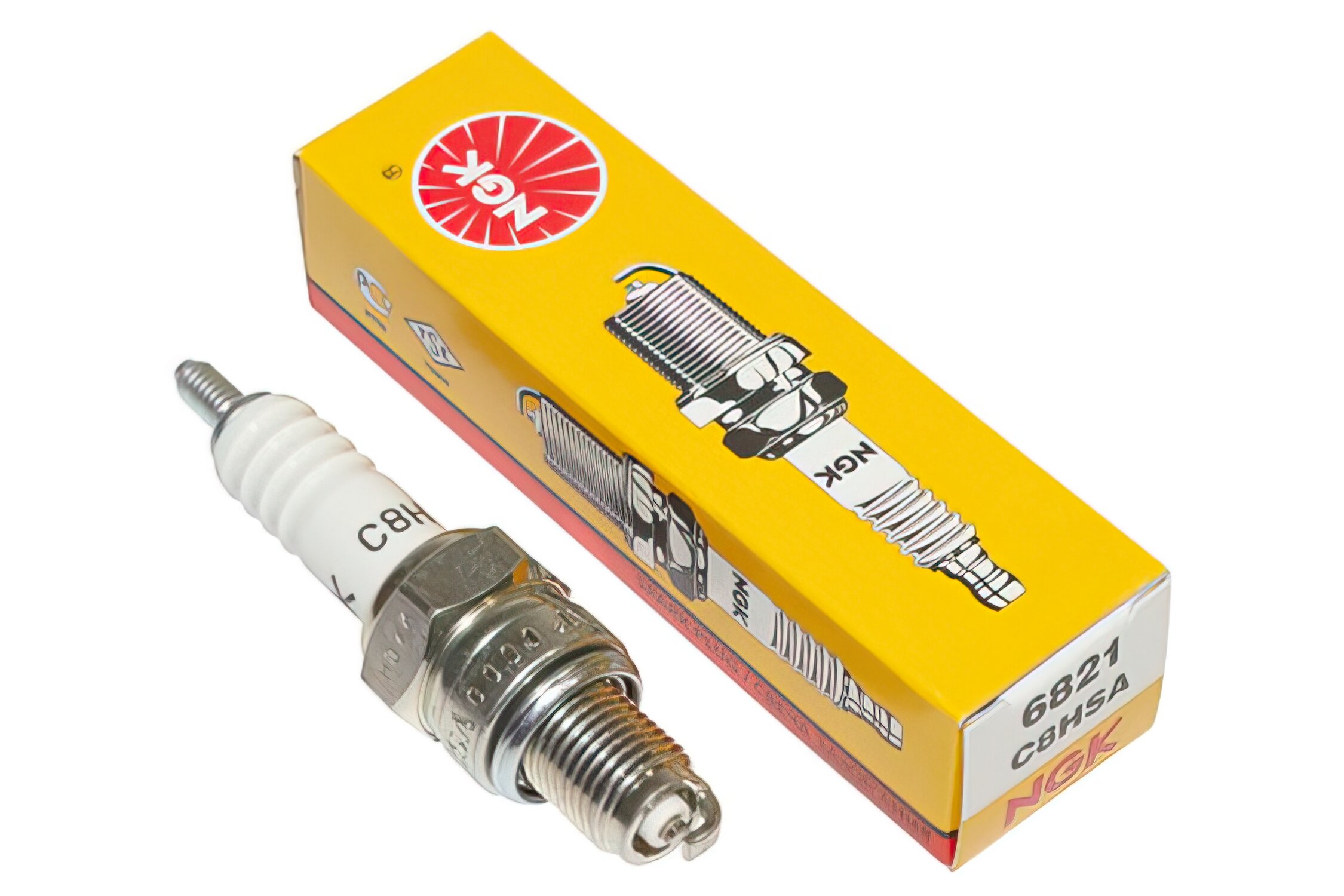Image of Zündkerze NGK C8HSA (6821)