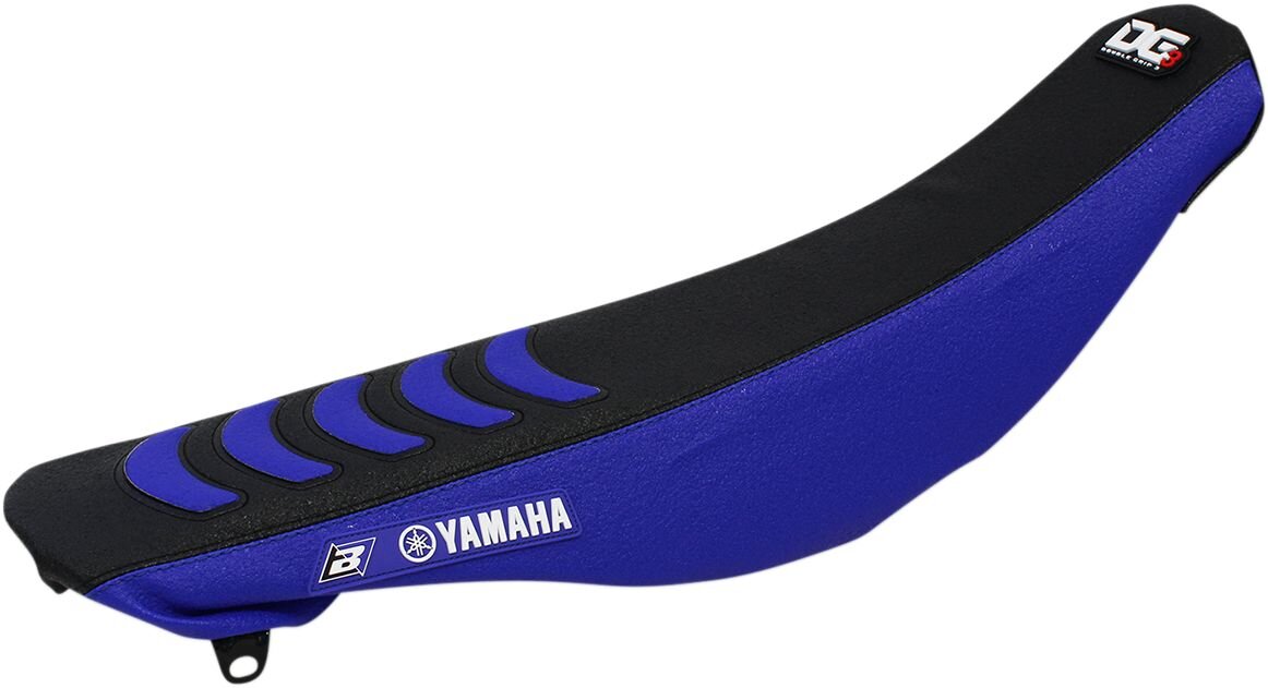 Image of Sitzbezug Blackbird Double Grip 3 blau/schwarz YZF 250 2010-2013