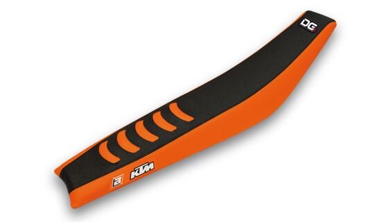 Image of Sitzbezug Blackbird Double Grip 3 orange/schwarz SX 85 2004-2012