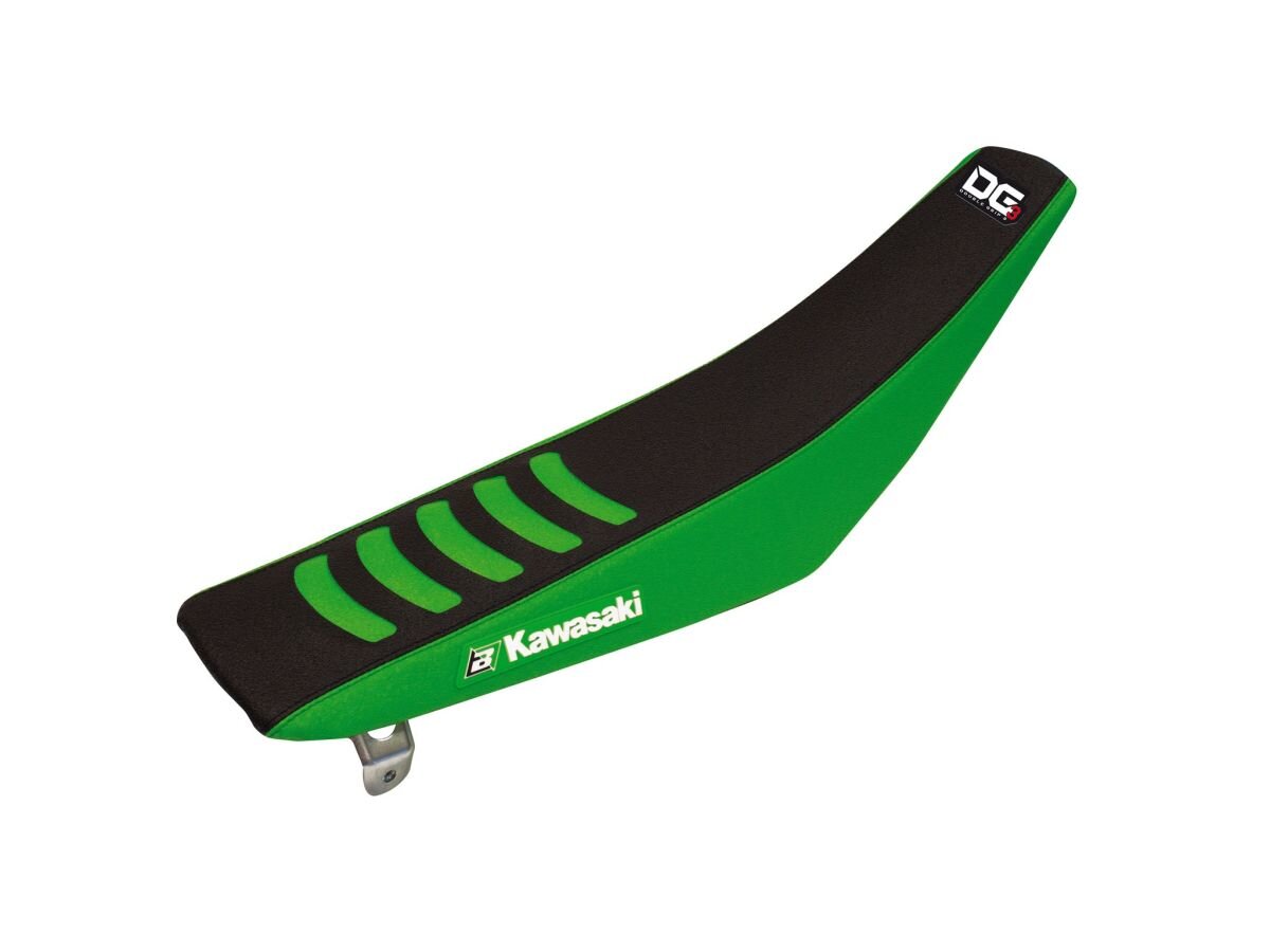 Image of Sitzbezug Blackbird Double Grip 3 KXF 250 / 450 ab 2019 schwarz / grün