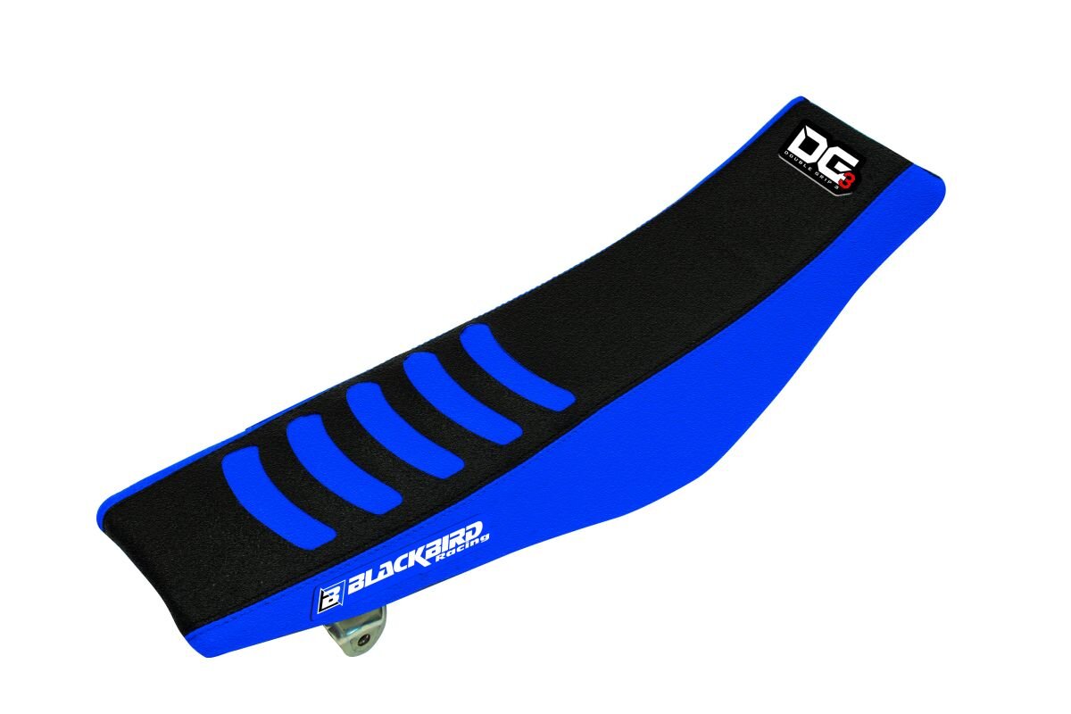 Image of Sitzbezug Blackbird Double Grip 3 YZ 65 schwarz / blau