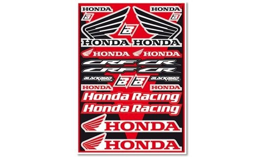 Image of Aufkleberset Blackbird Logo Honda