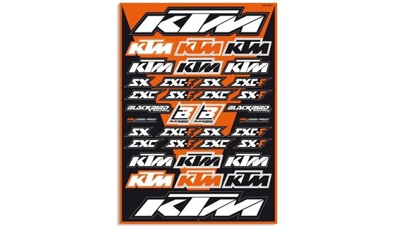 Image of Aufkleberset Blackbird Logo KTM