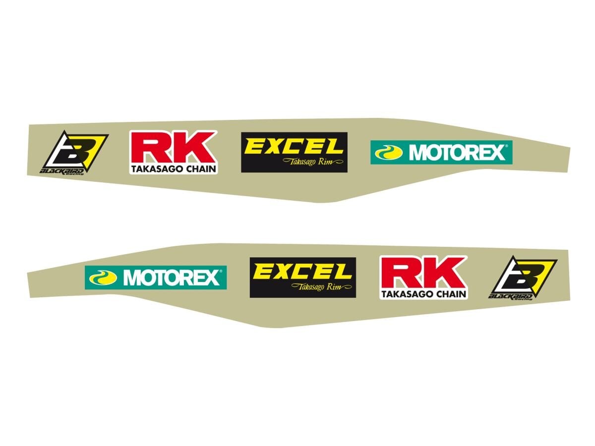 Image of Schwingen Aufkleber Blackbird KTM SX / SX-F 2011-2018