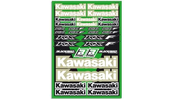 Image of Aufkleberset Blackbird Kawasaki