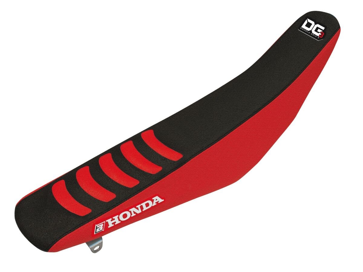 Image of Sitzbezug Blackbird Double Grip 3 rot/schwarz CRF 250 2004-2009