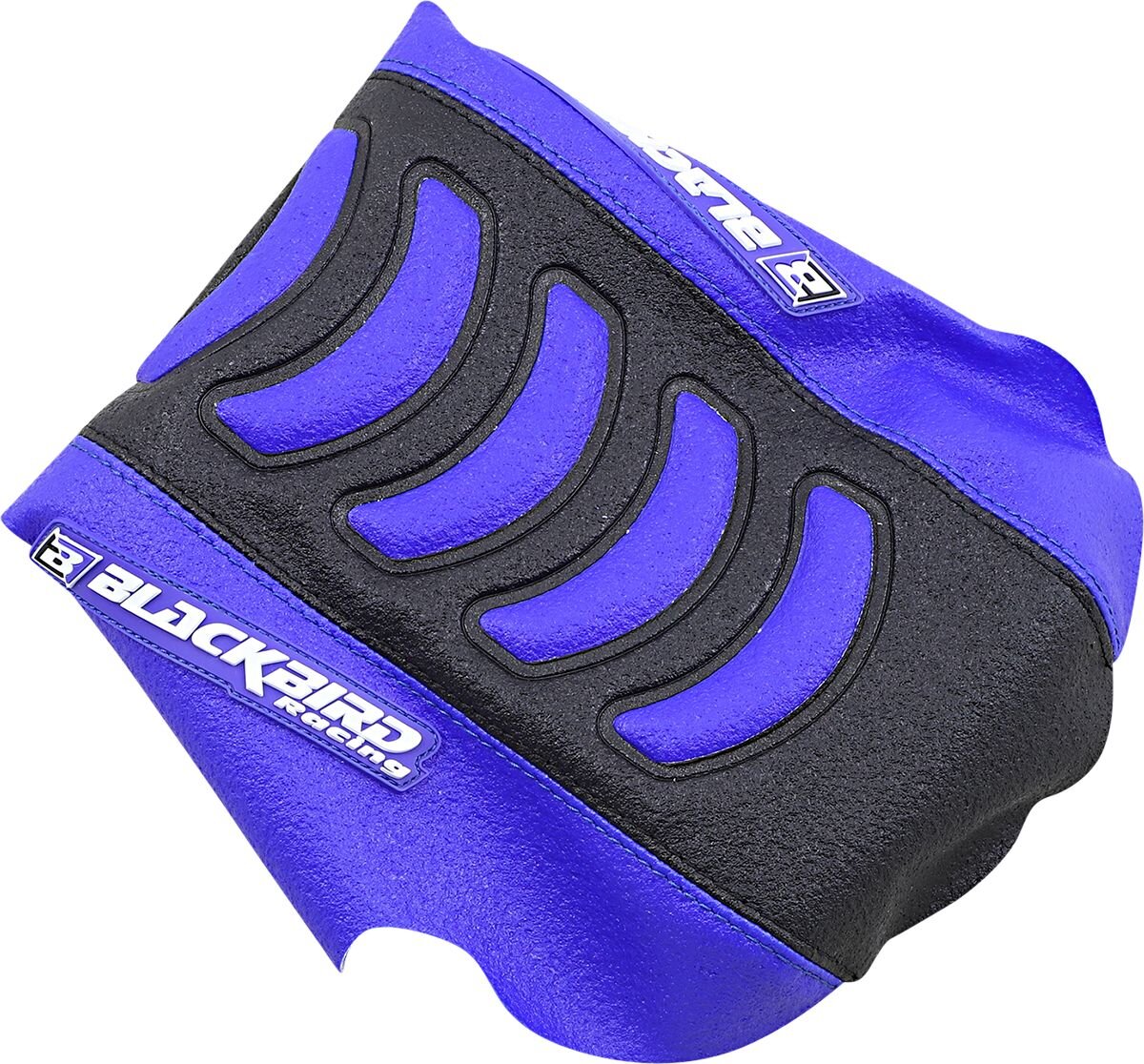 Image of Sitzbezug Blackbird Double Grip 3 blau/schwarz YZF 250 / 450 2006-2009