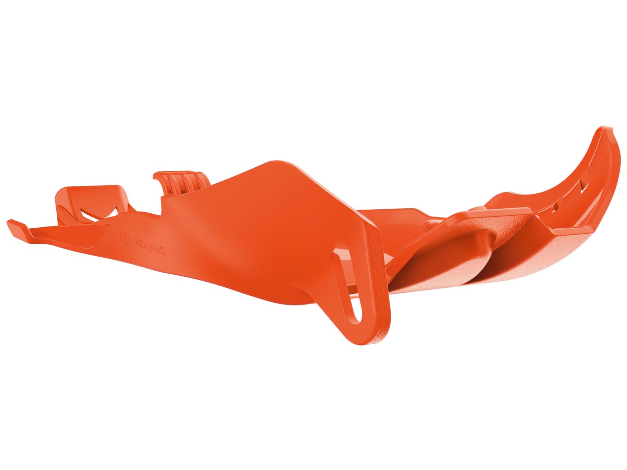 Image of Skid Plate mit Umlenkschutz Polisport Fortress PHD orange Husqvarna TC 250 / TE 300
