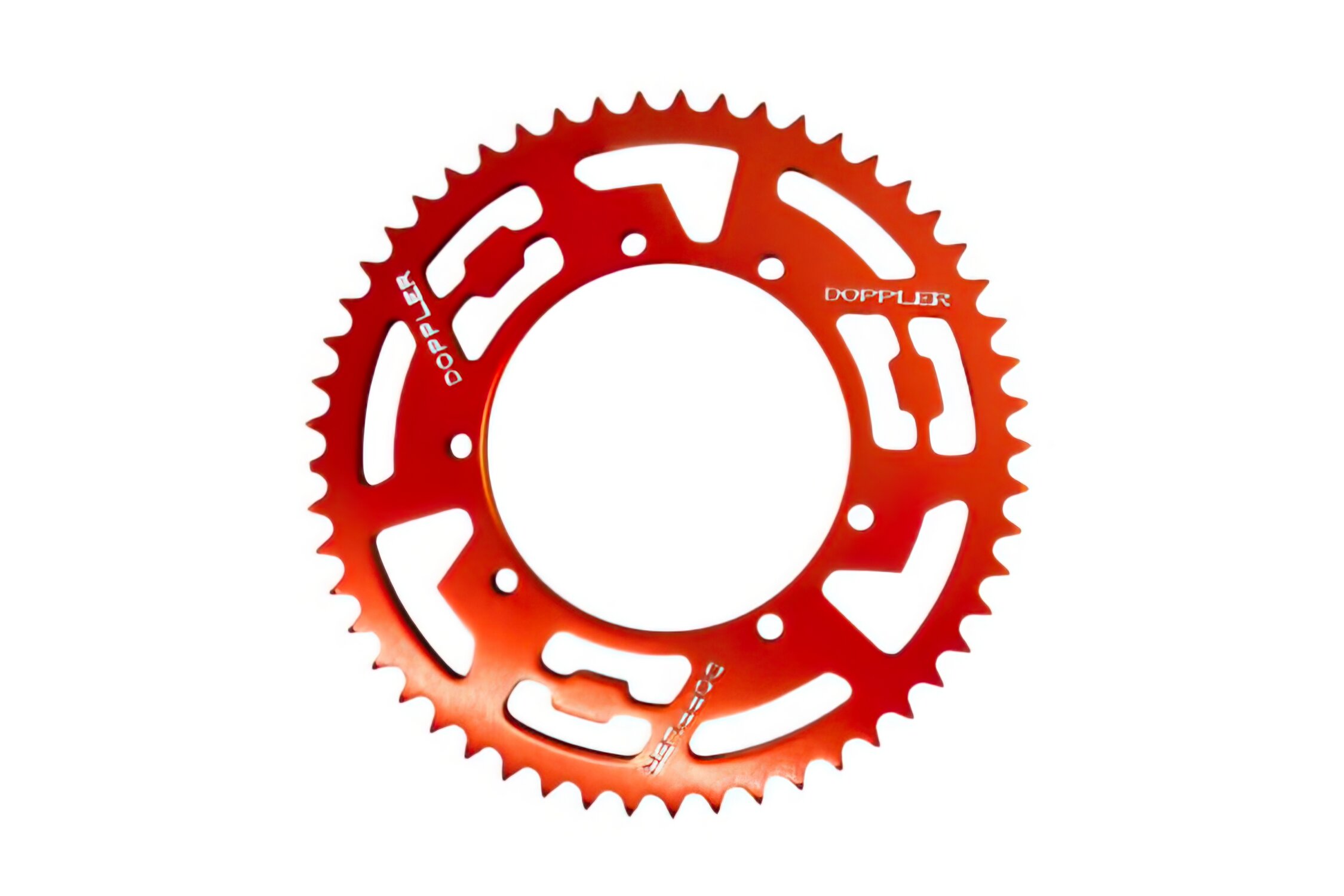 Image of Kettenrad Z53 - 428 Doppler Alu CNC rot Sherco Enduro 50