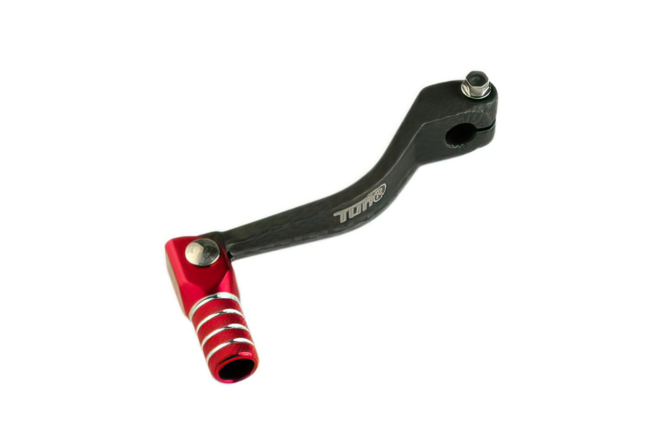 Image of Schalthebel klappbar Derbi Alu carbon look / rot